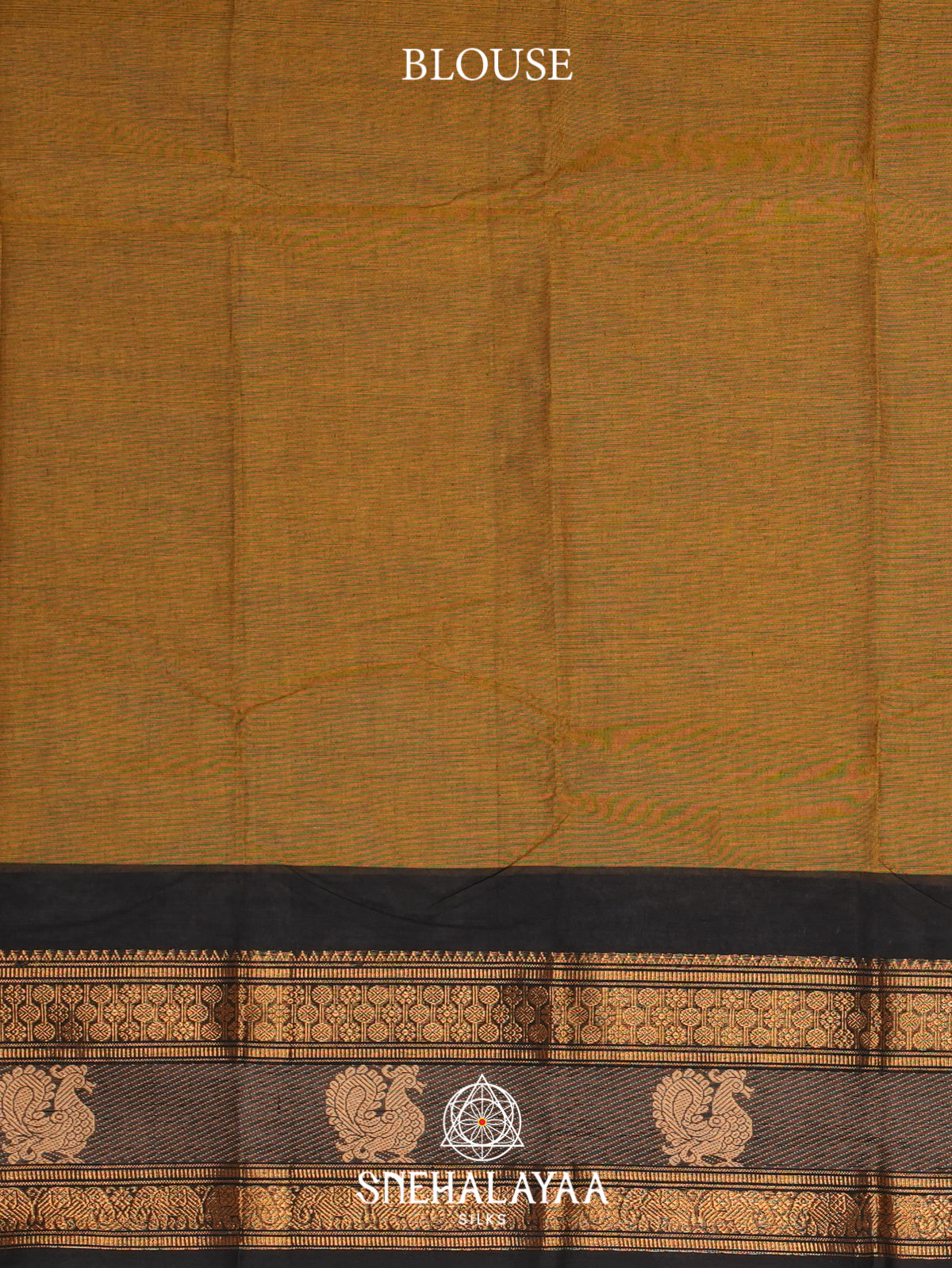 Brown Chettinad Cotton Saree