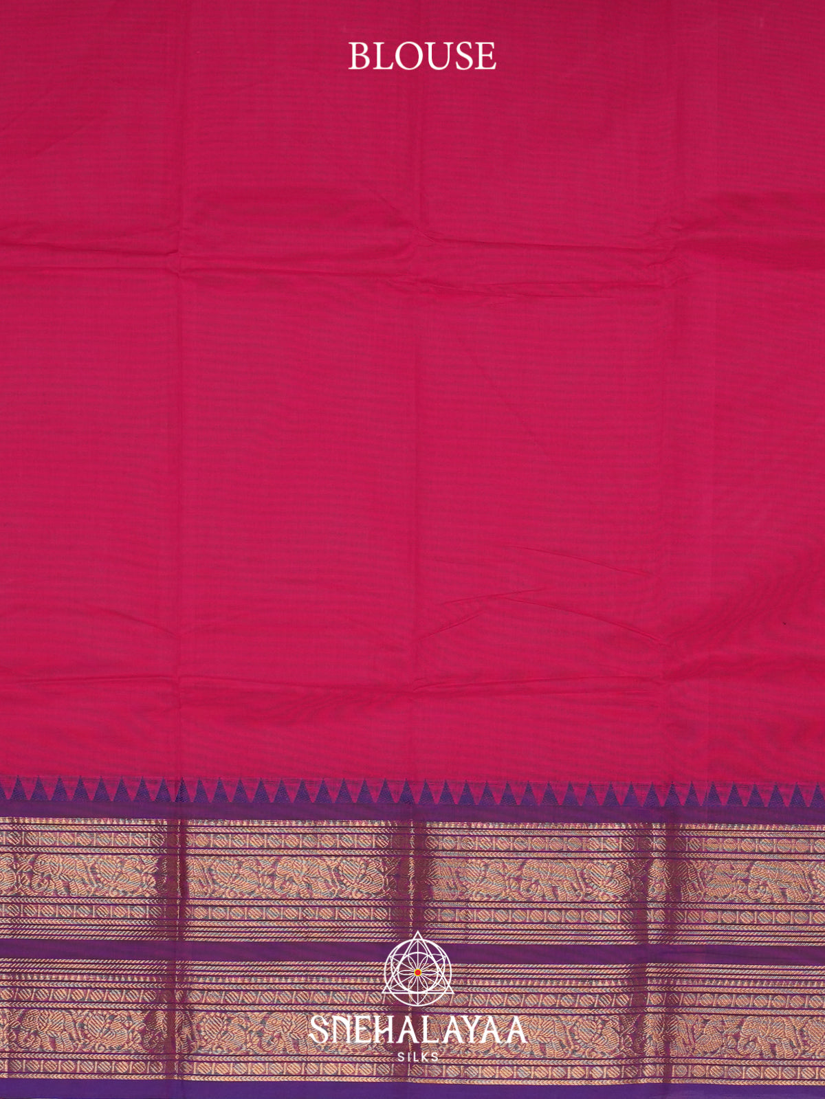 Pink Chettinad Cotton Saree