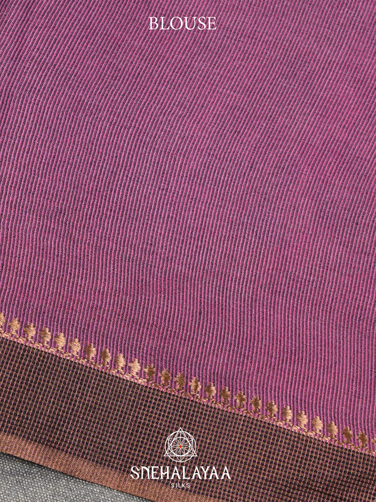 Pink Tussar Saree