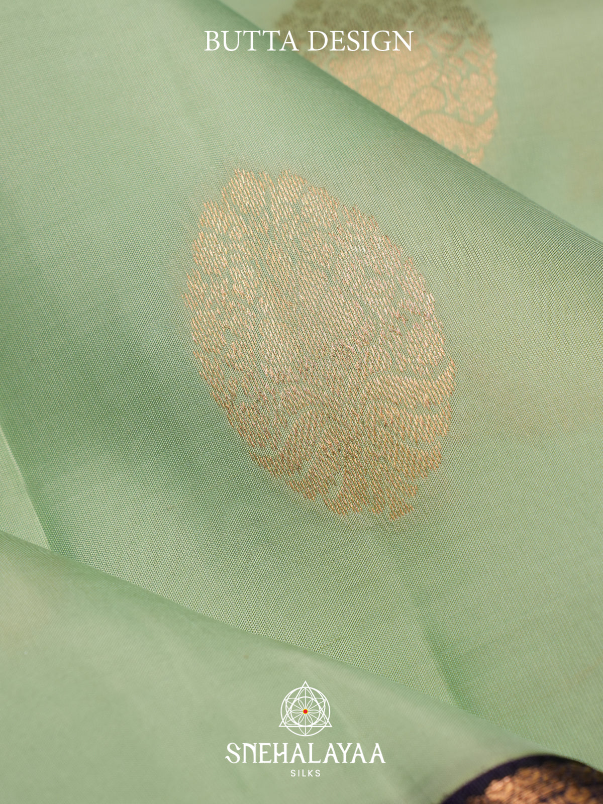 Mint Green Kanjivaram Silk Saree