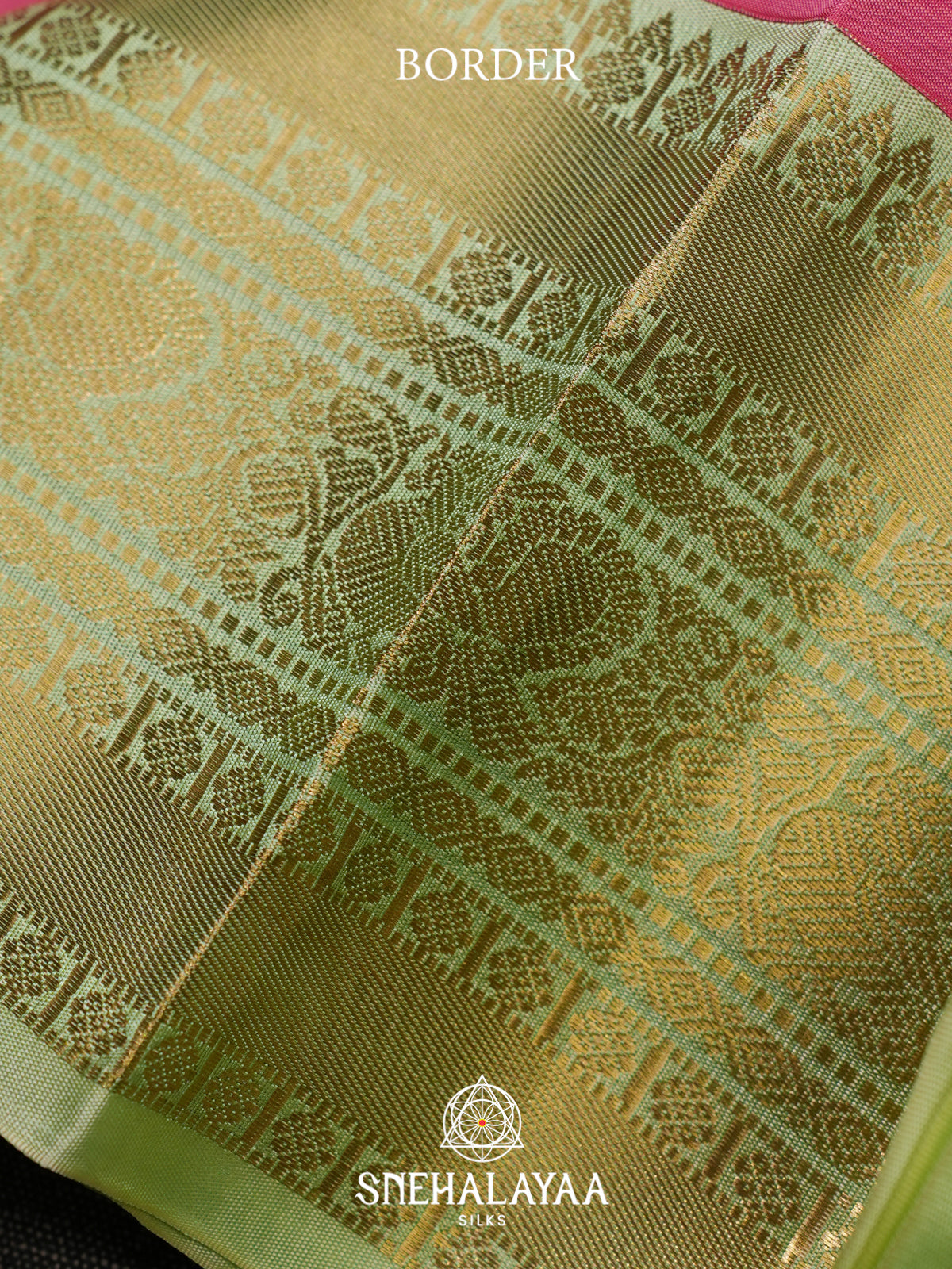Pink Kanjivaram Silk Saree