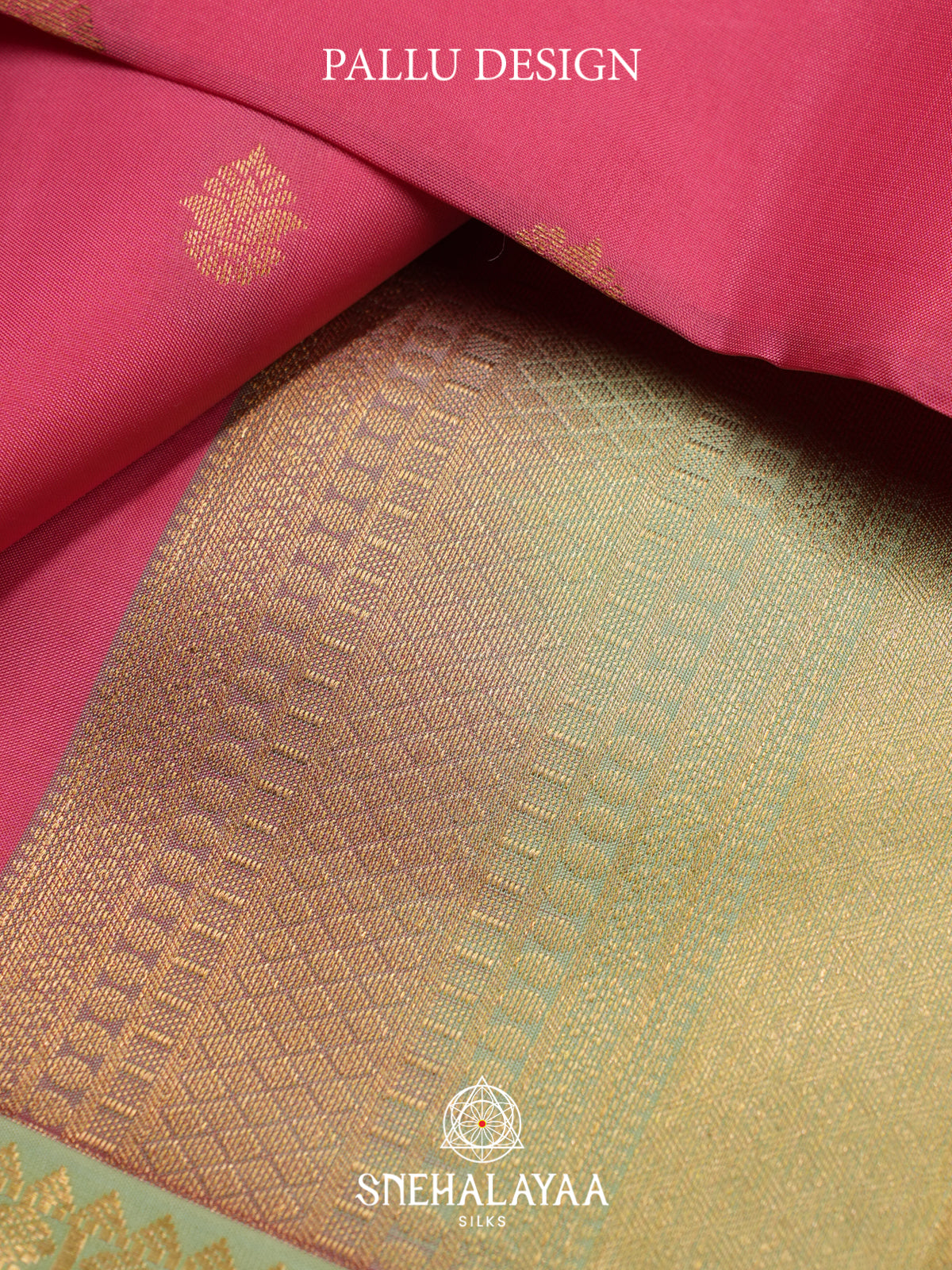 Pink Kanjivaram Silk Saree