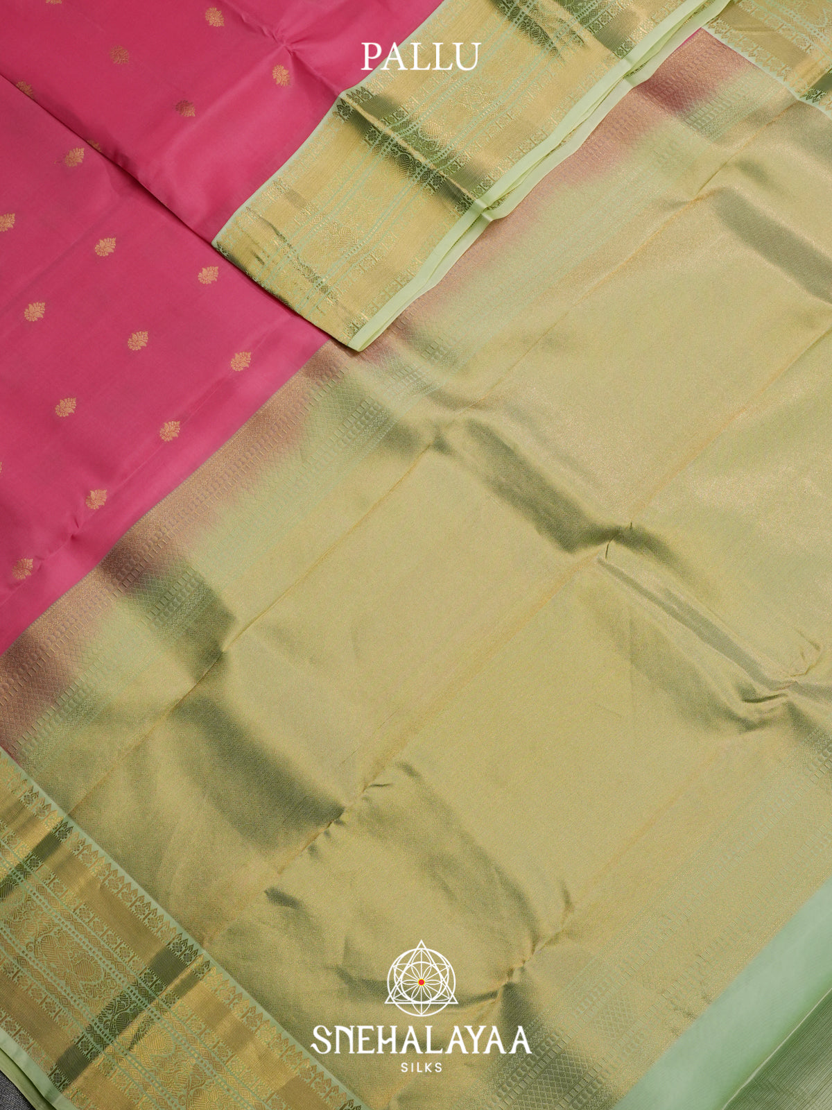 Pink Kanjivaram Silk Saree