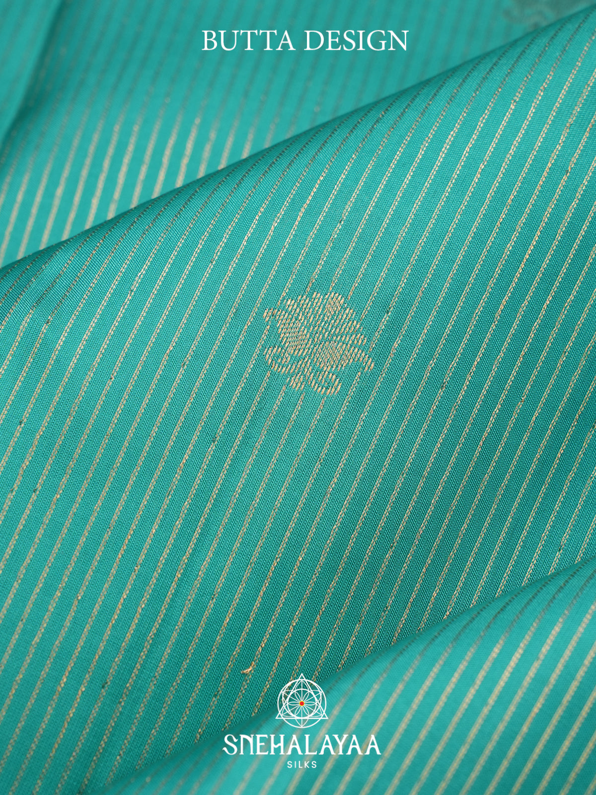 Turquoise Blue Kanjivaram Silk Saree