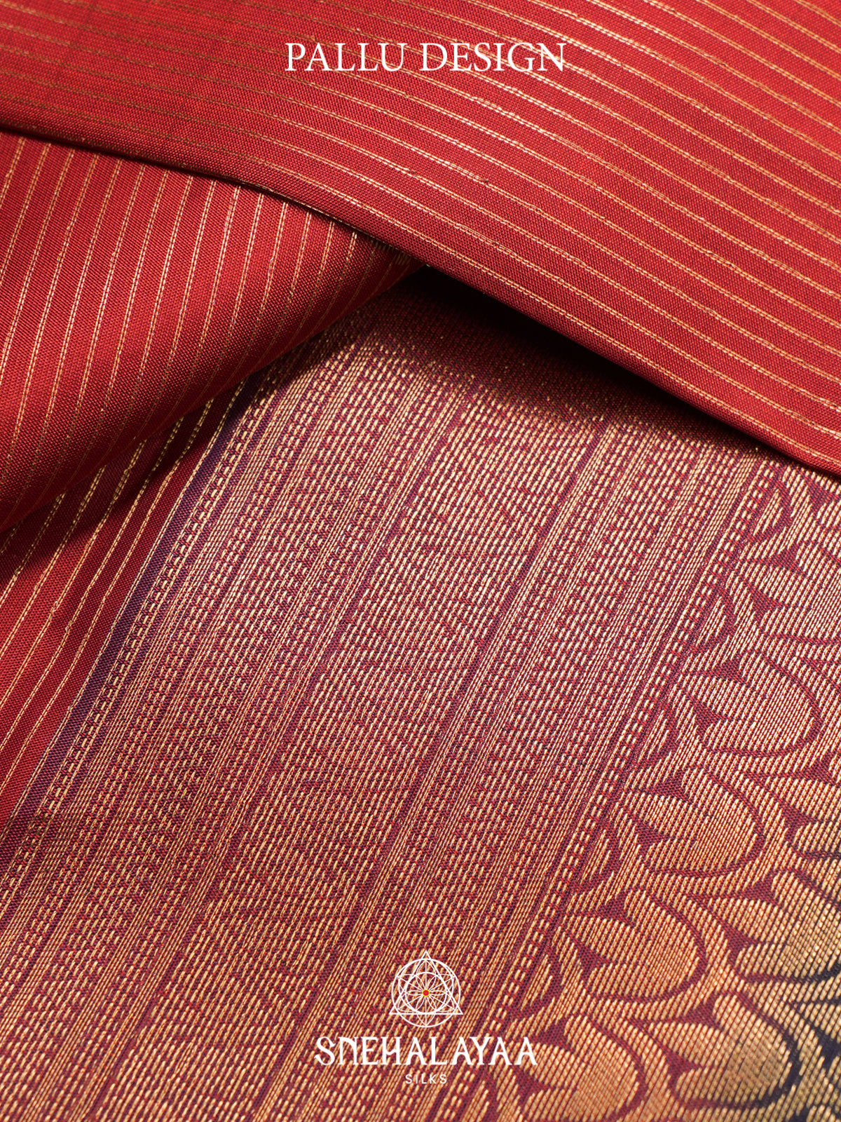 Maroon Kanjivaram Silk Saree