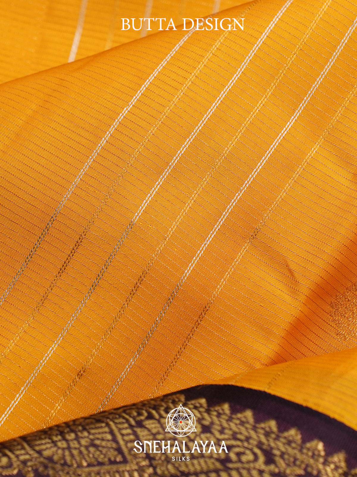 Yellow Kanjivaram Silk Saree