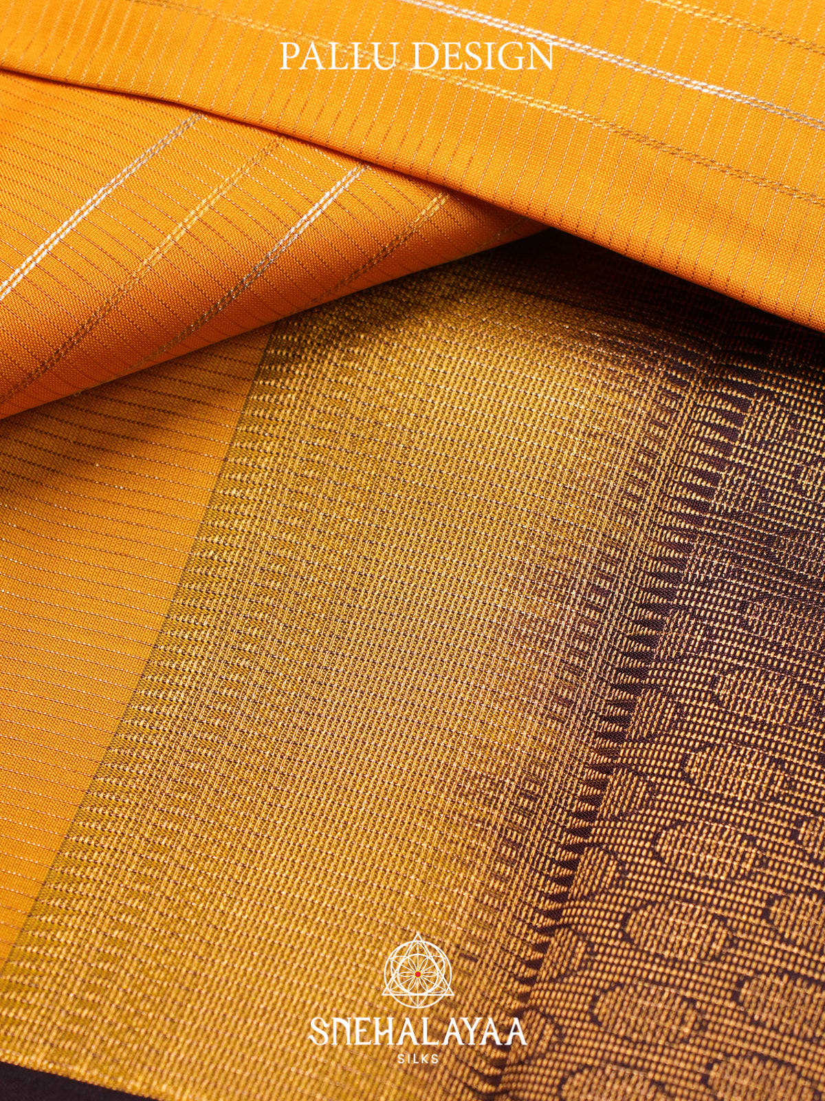 Yellow Kanjivaram Silk Saree