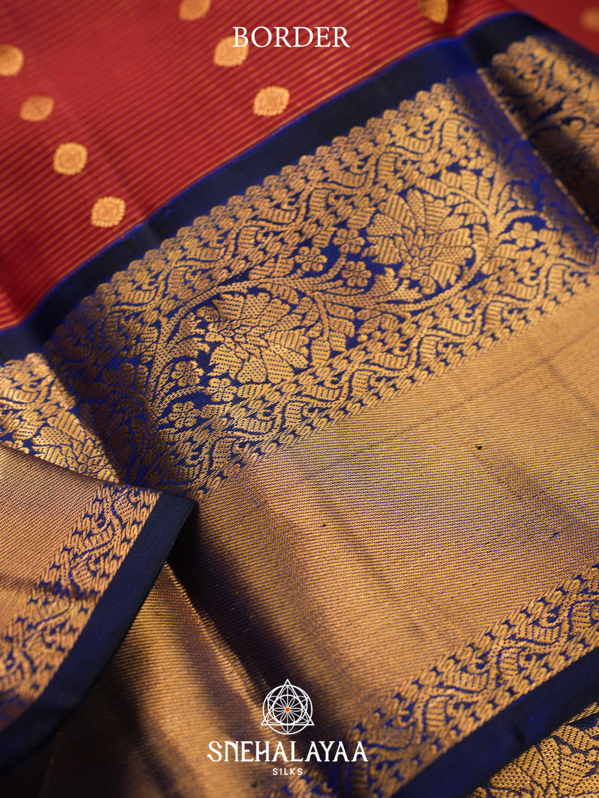 Red Kanjivaram Silk Saree