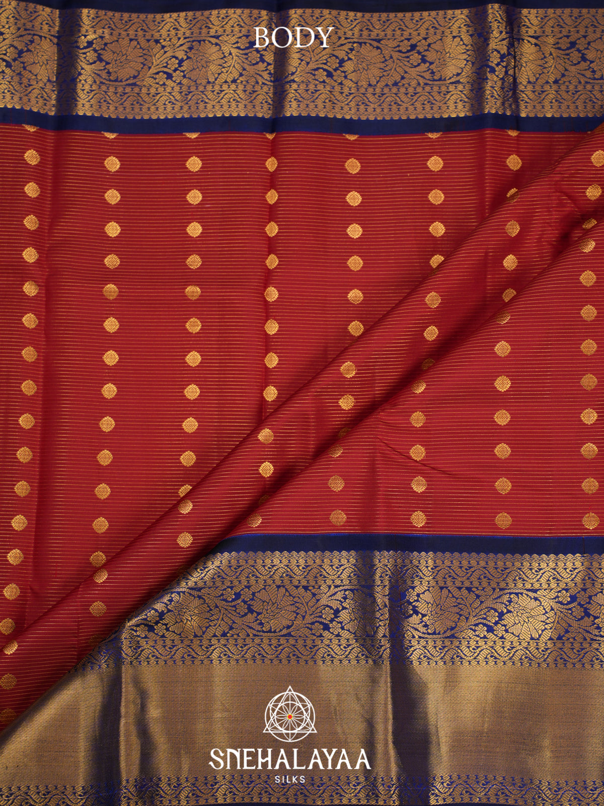 Red Kanjivaram Silk Saree