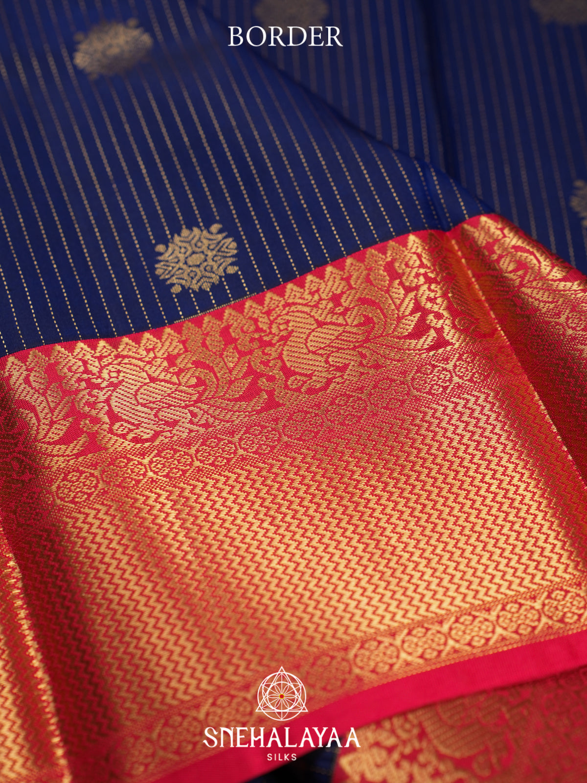 Blue Kanjivaram Silk Saree