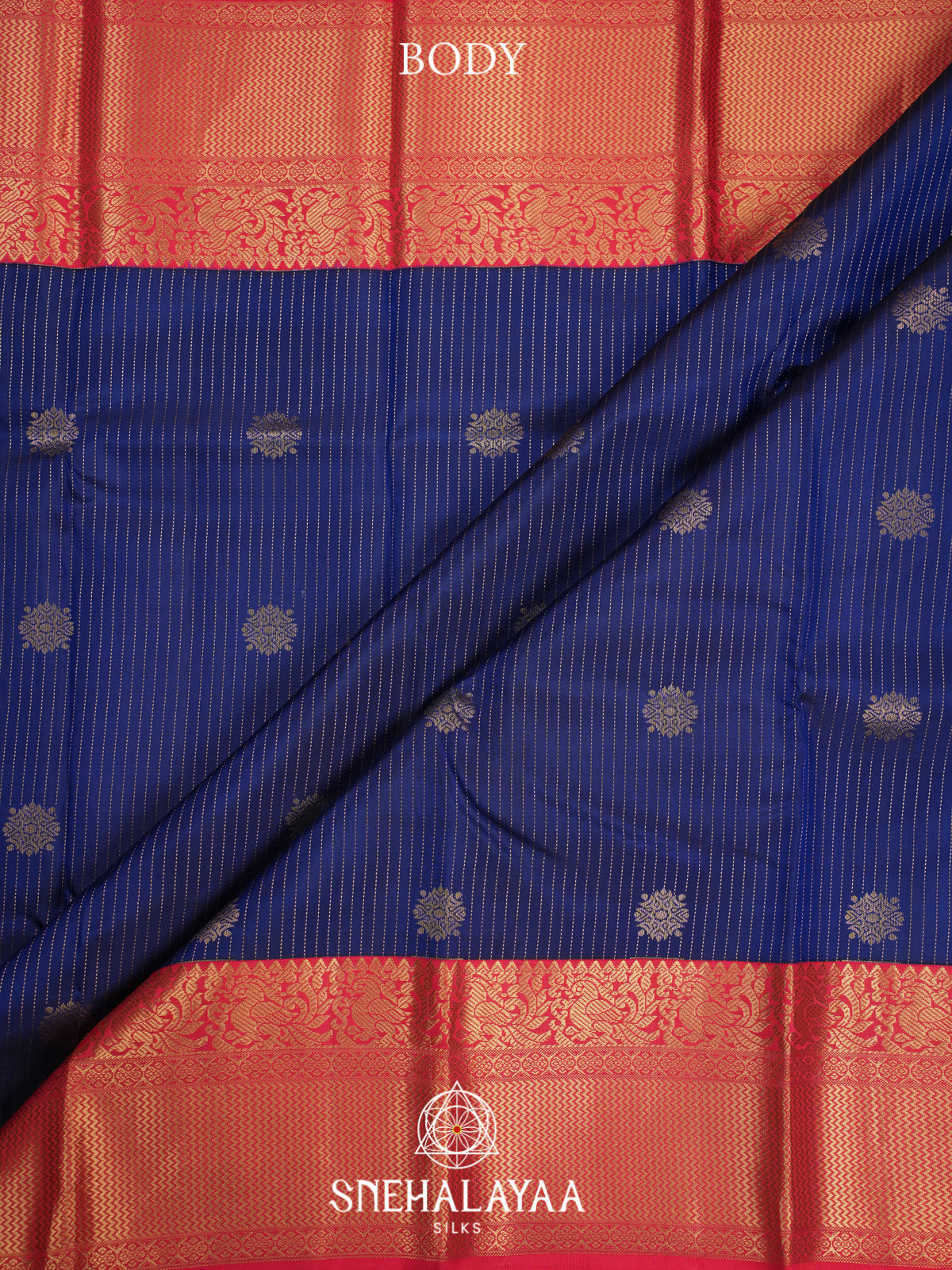 Blue Kanjivaram Silk Saree