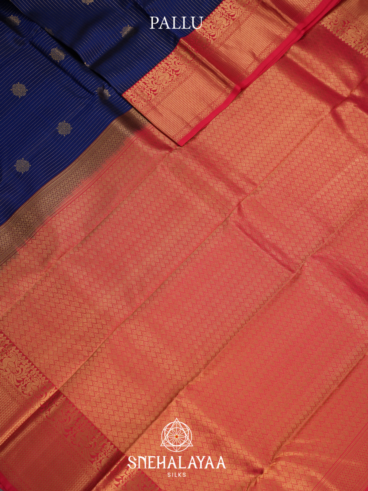 Blue Kanjivaram Silk Saree