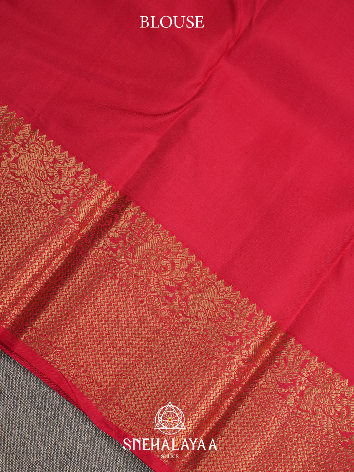 Blue Kanjivaram Silk Saree