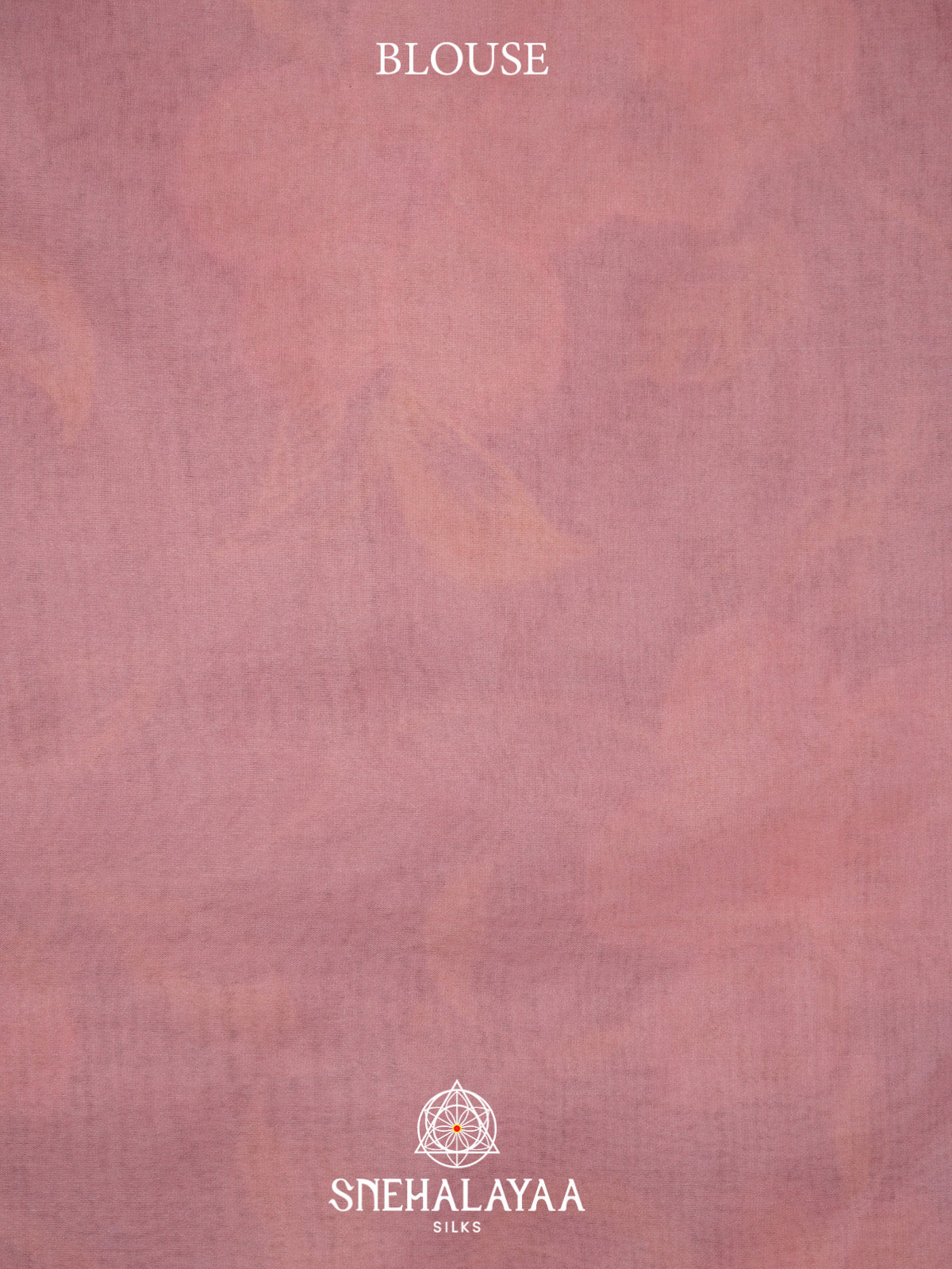 Baby Pink Embroidered Organza Saree
