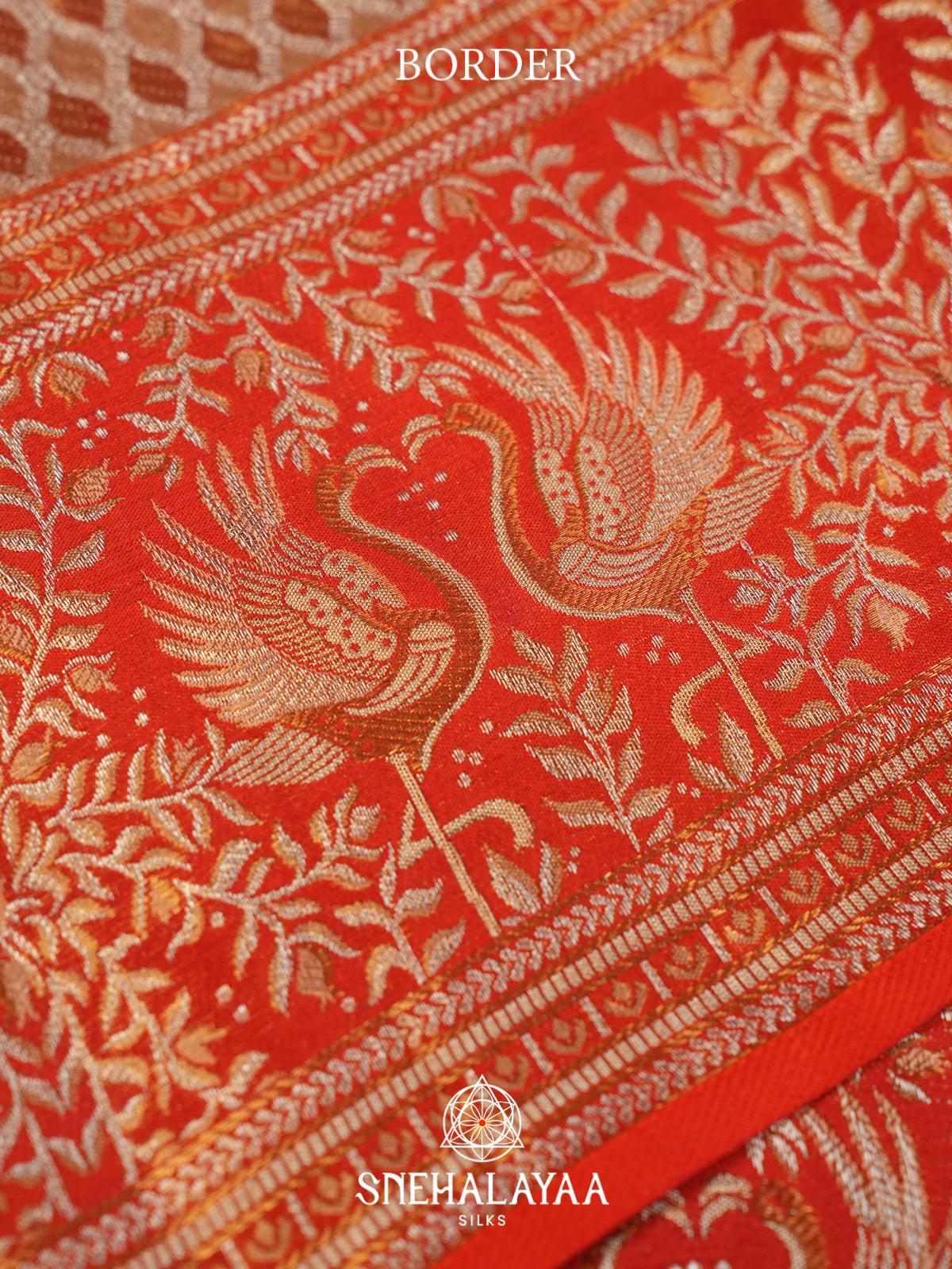 Cream Kanjivaram Silk Saree