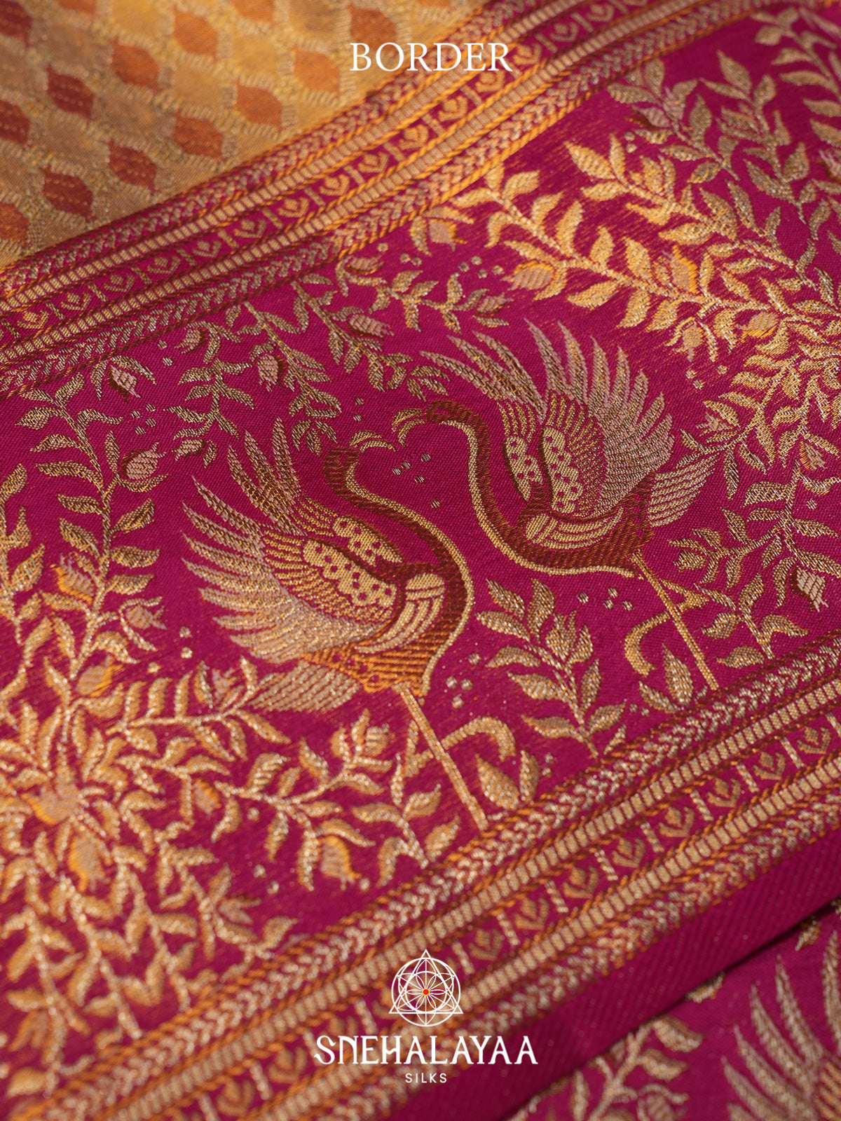 Pale Yellow Kanjivaram Silk Saree