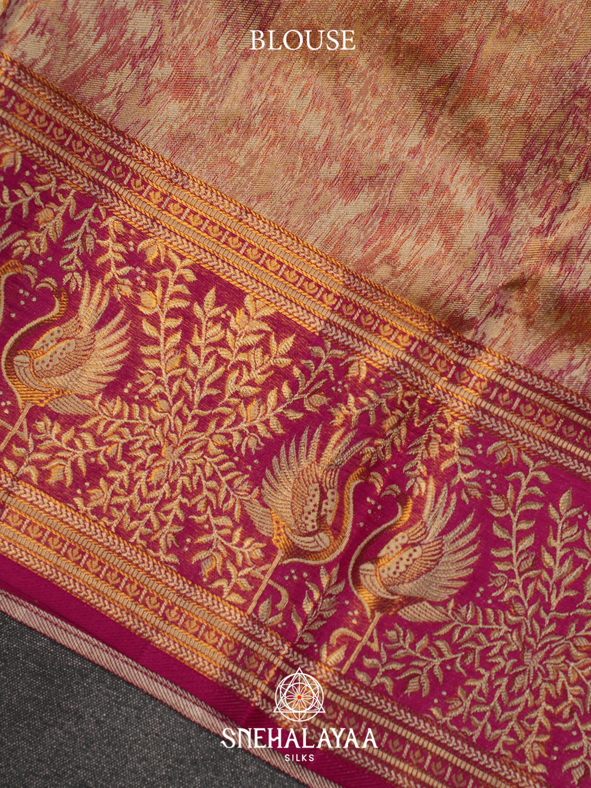 Pale Yellow Kanjivaram Silk Saree