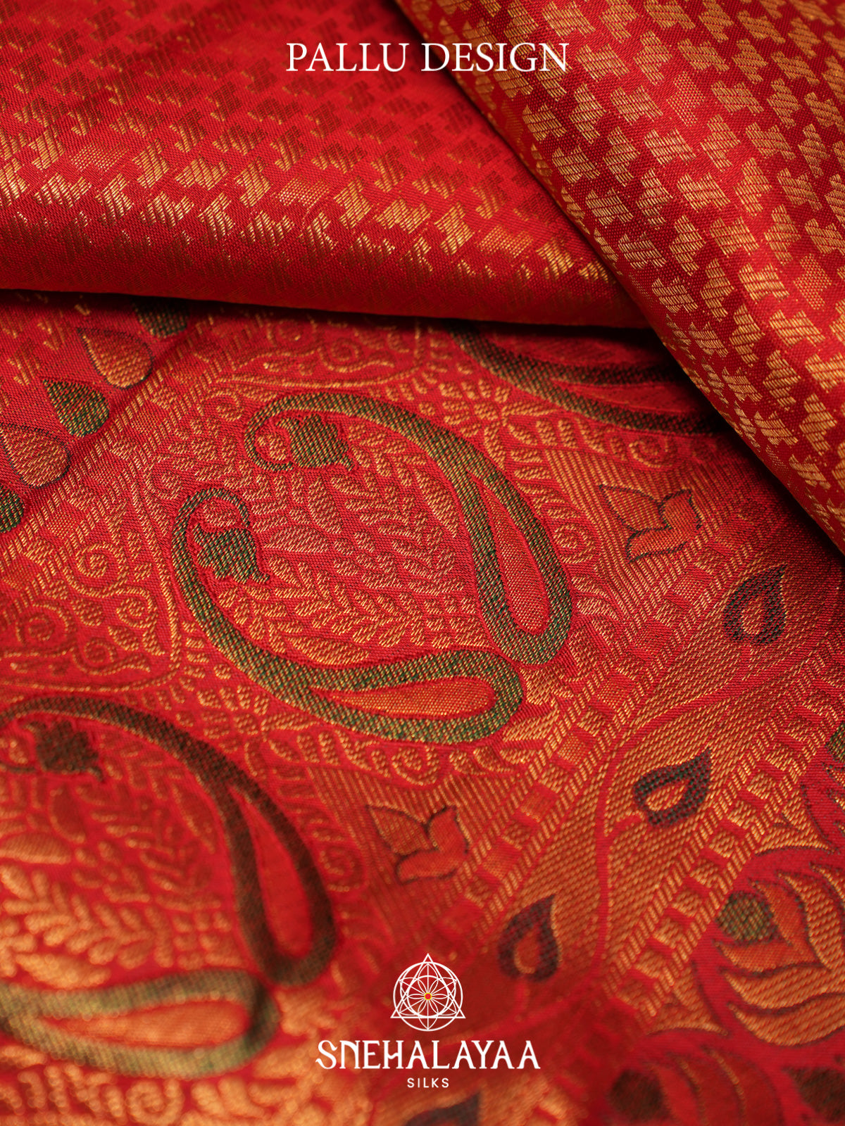Red Kanjivaram Silk Saree