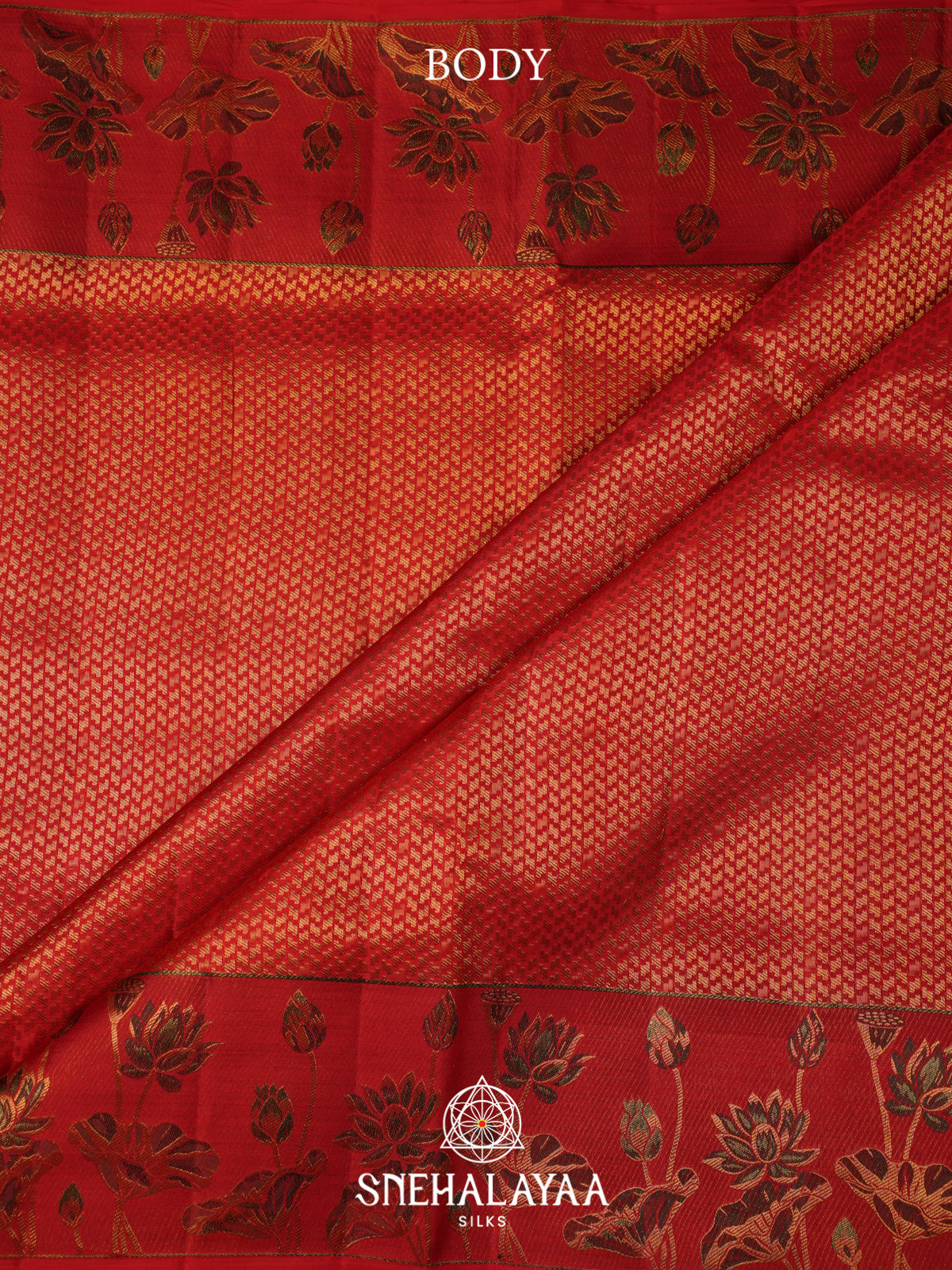Red Kanjivaram Silk Saree