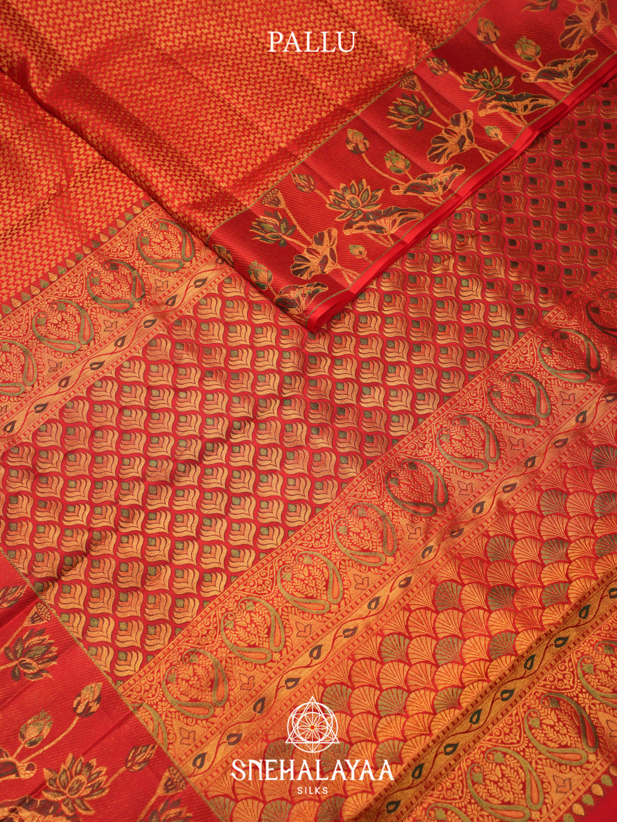 Red Kanjivaram Silk Saree
