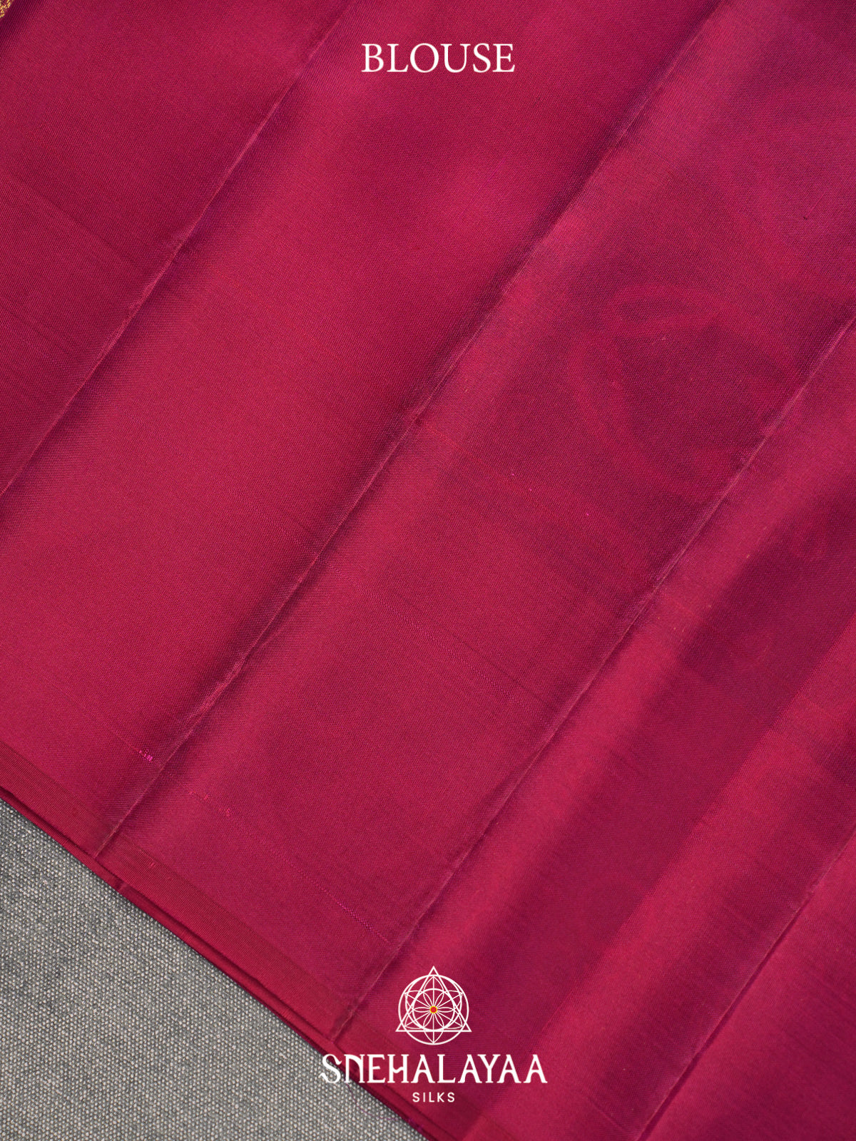 Magenta Kanjivaram Silk Saree