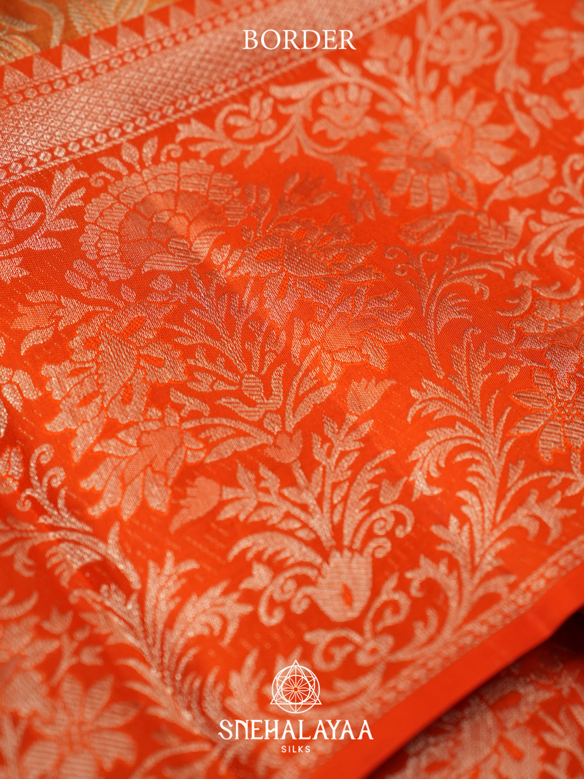 Golden Yellow Kanjivaram Silk Saree