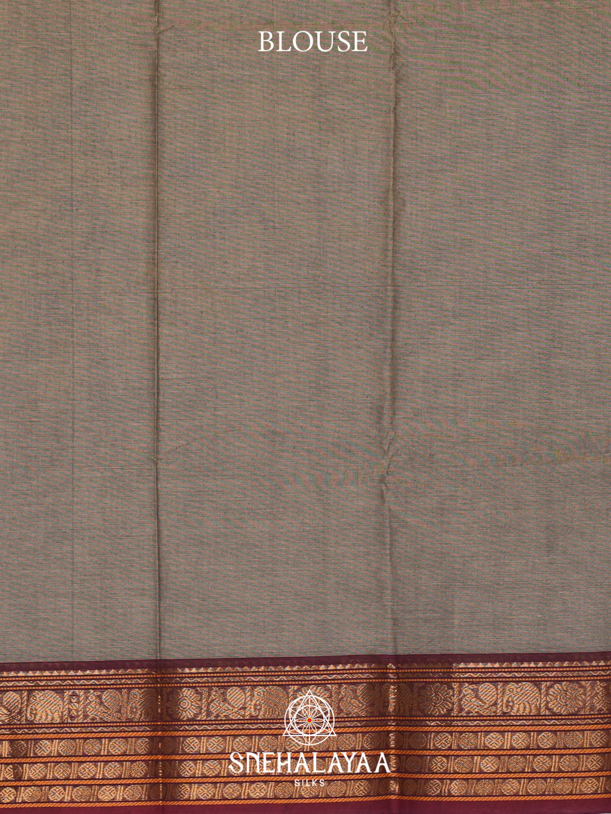 Brown Chettinad Cotton Saree