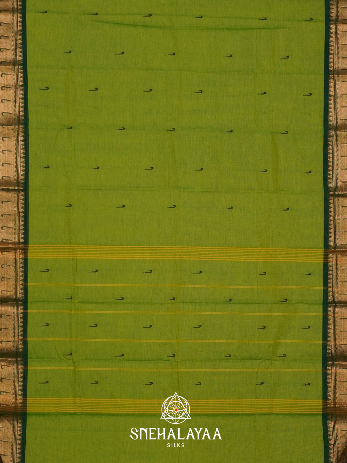 Green Chettinad Cotton Saree