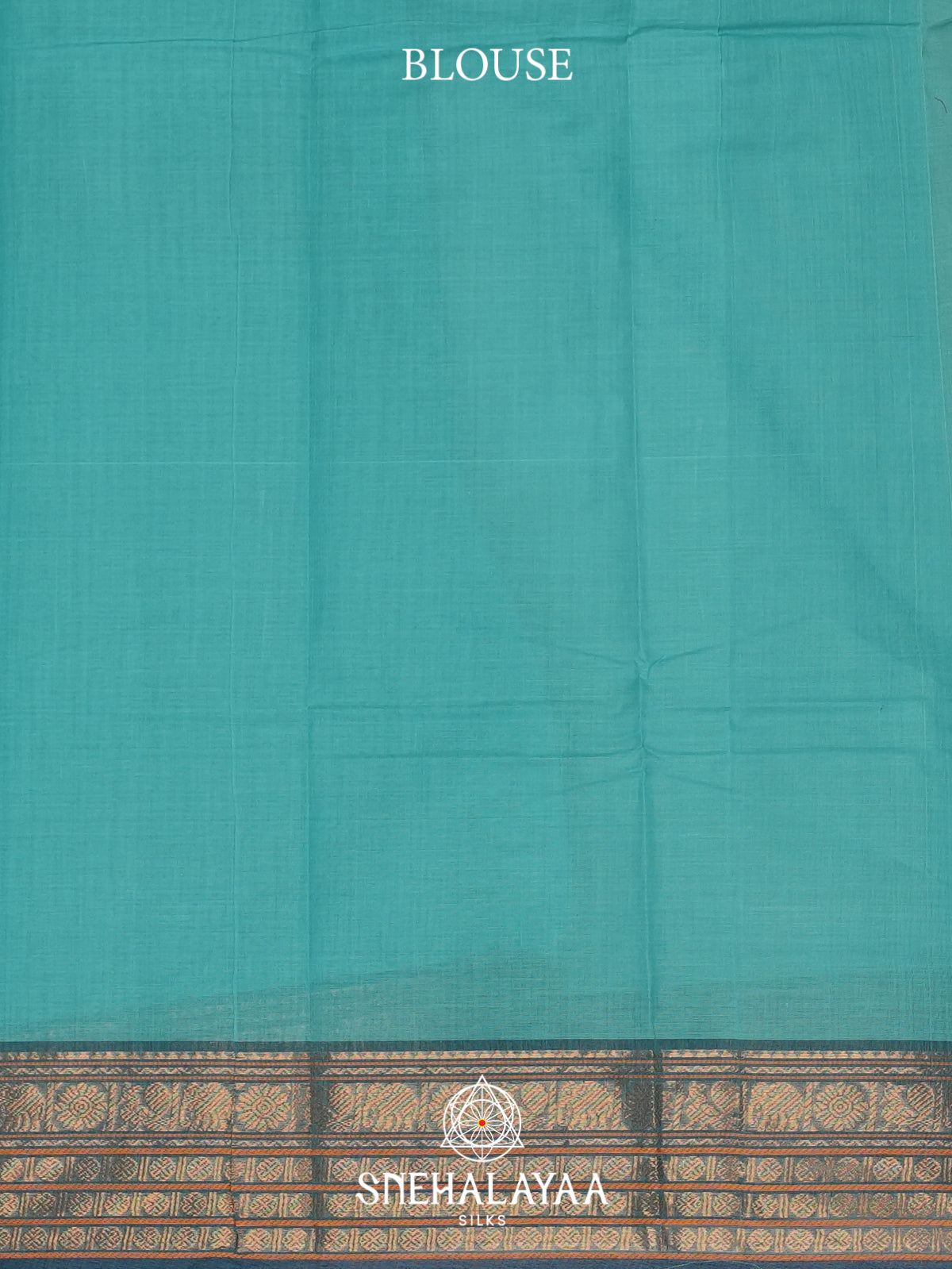 Blue Chettinad Cotton Saree