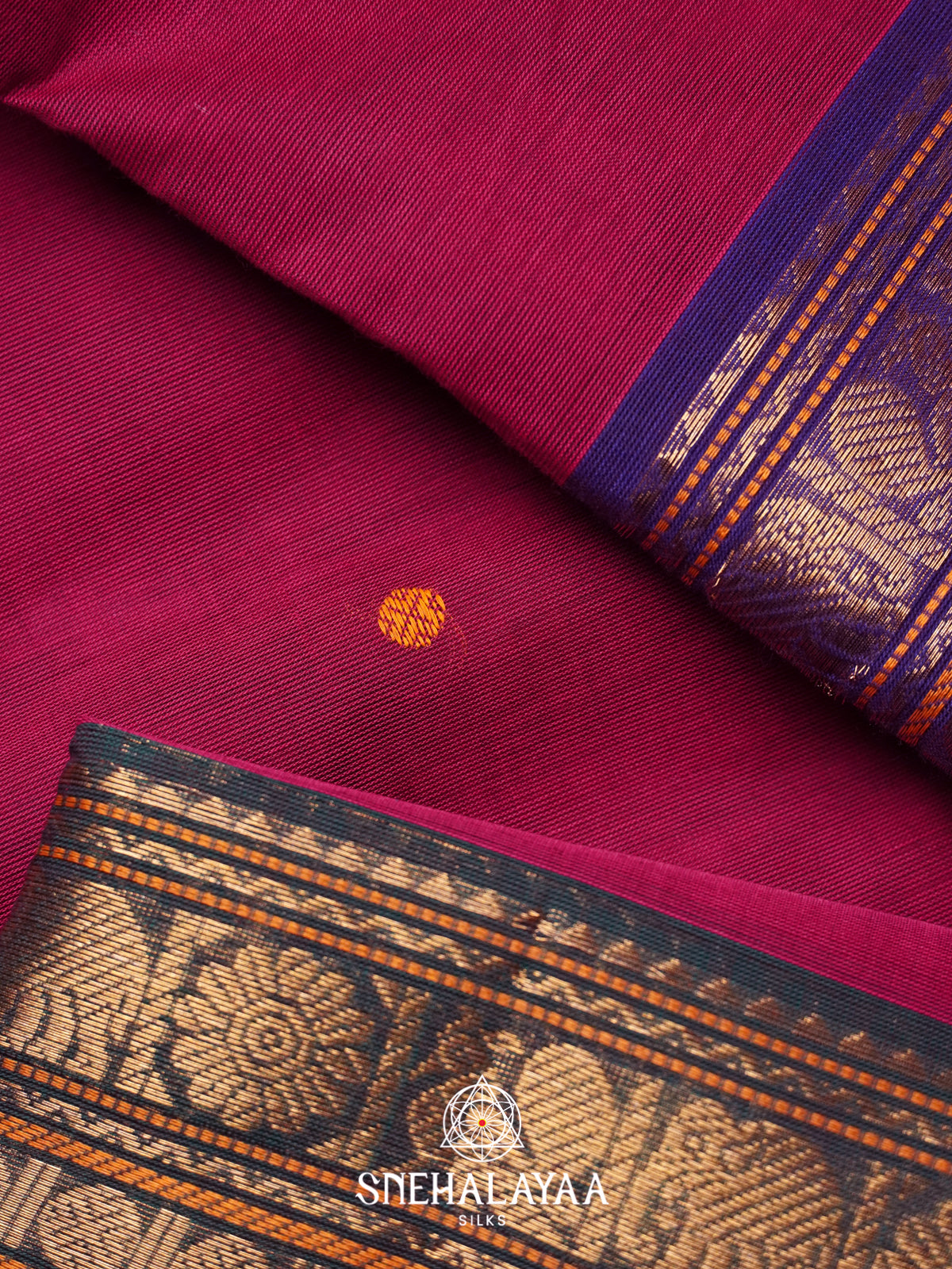 Meganta Chettinad Cotton Saree