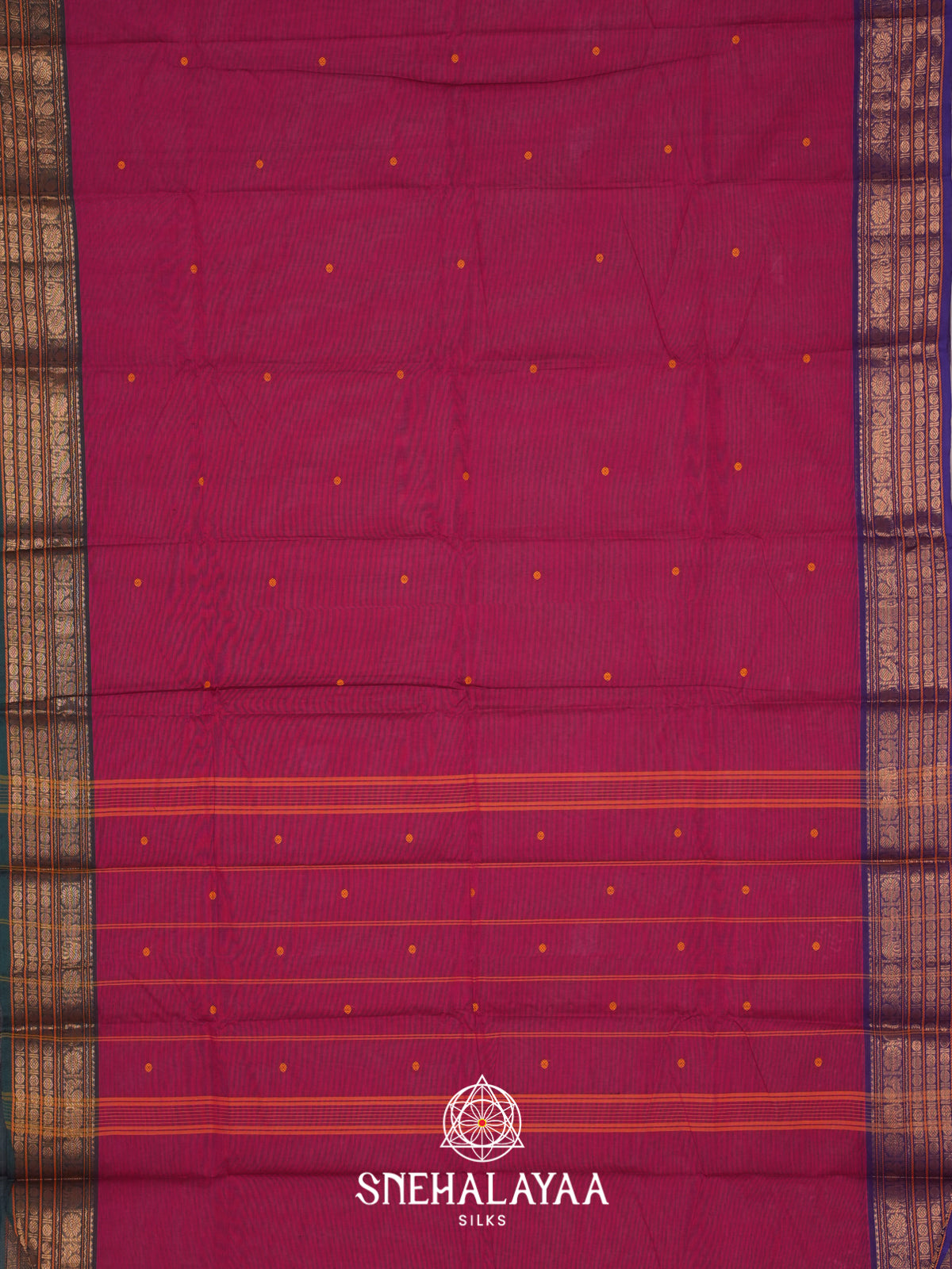 Meganta Chettinad Cotton Saree