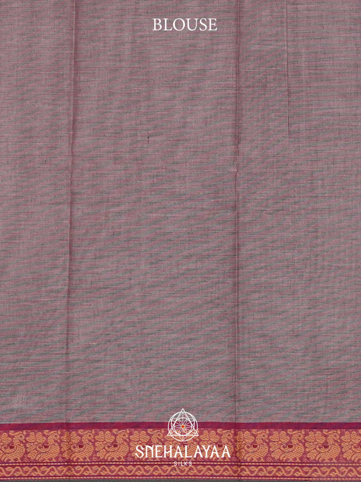 Lavender Chettinad Cotton Saree