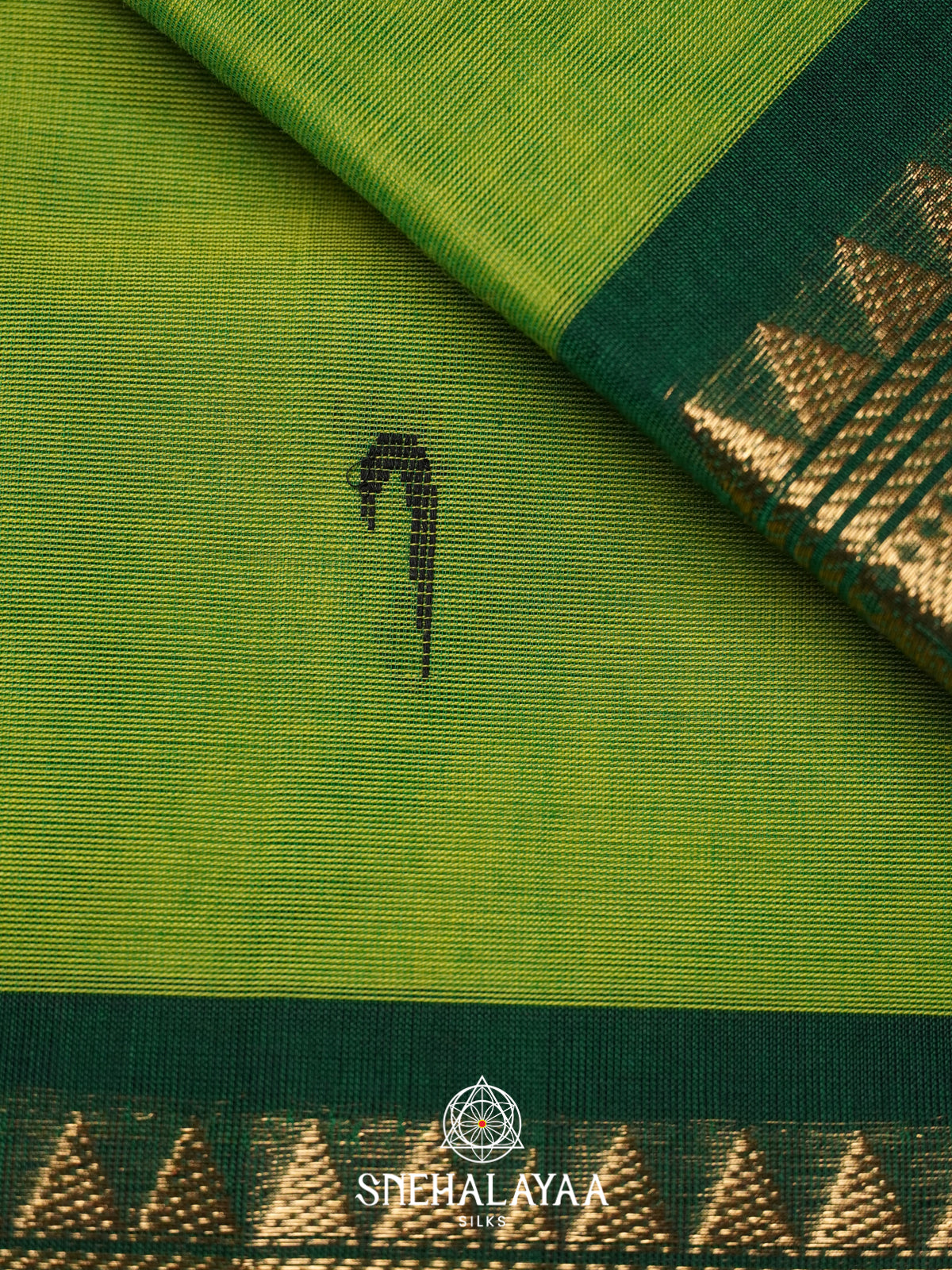 Green Chettinad Cotton Saree