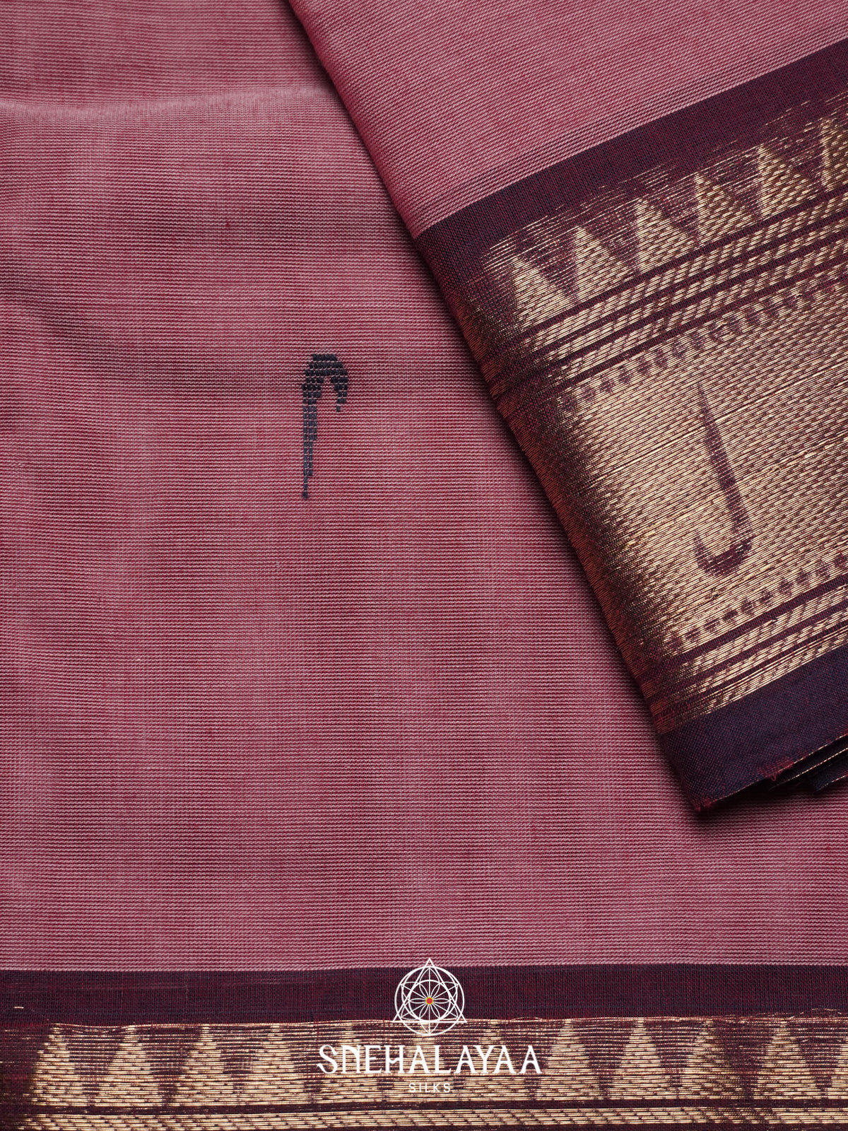 Lavender Chettinad Cotton Saree