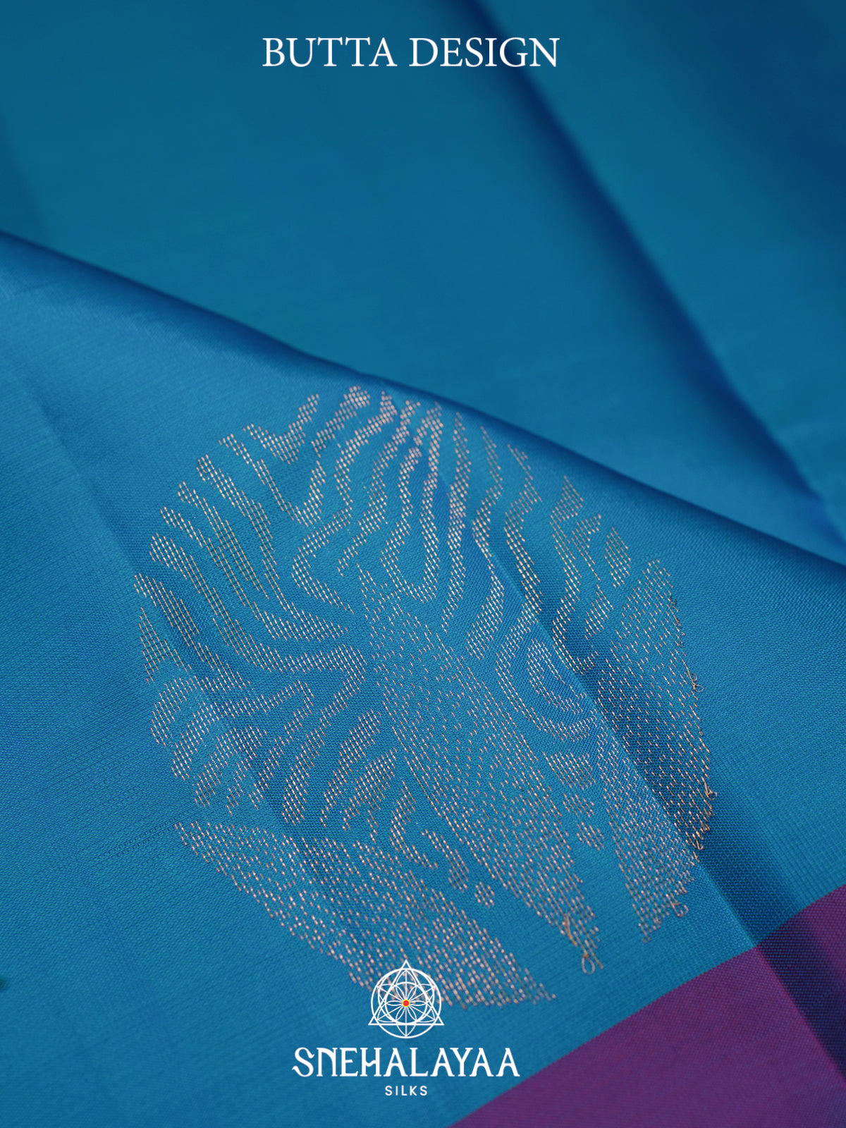 Sky Blue Kanjivaram Silk Saree