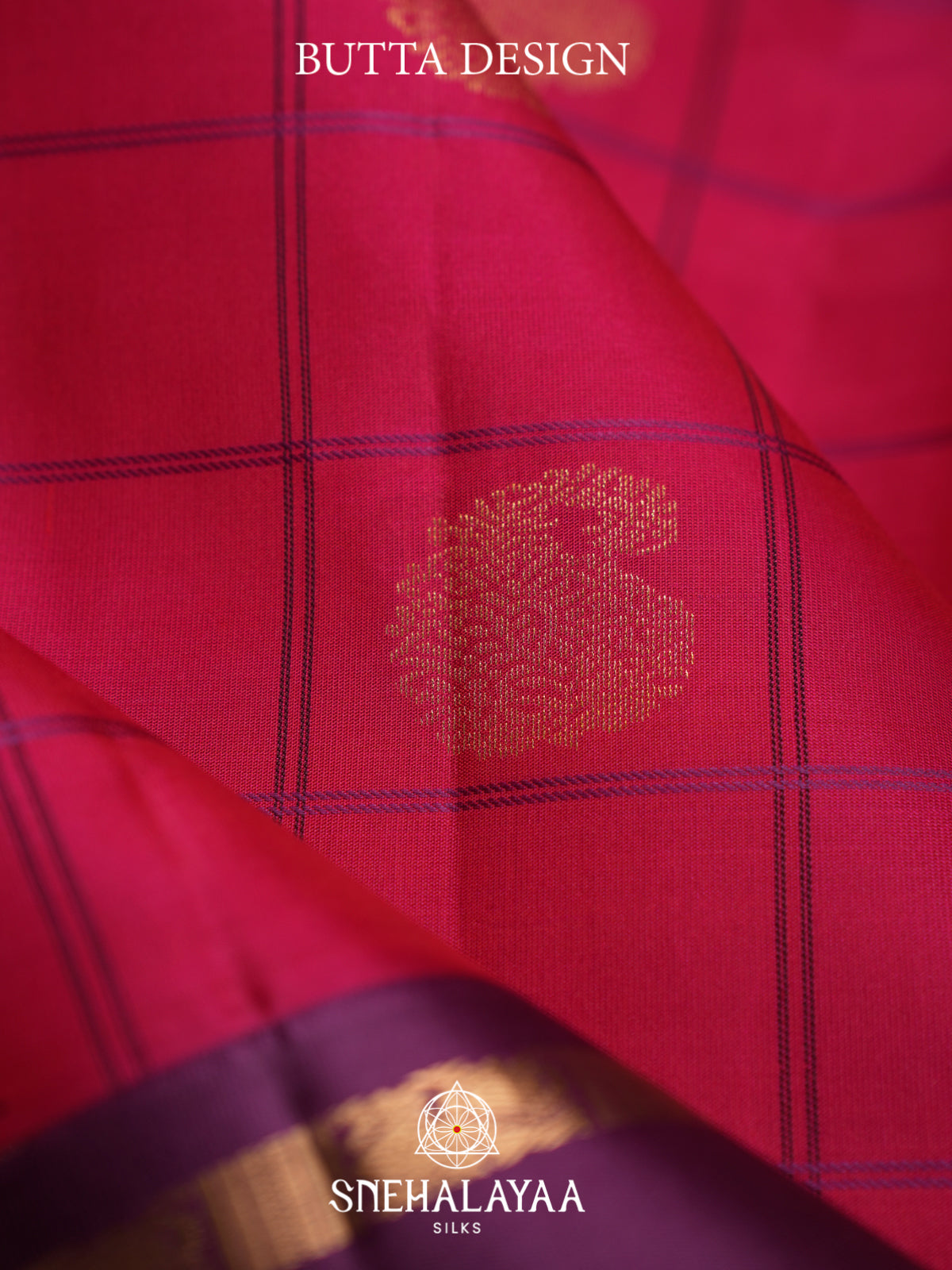 Rani Pink Kanjivaram Silk Saree