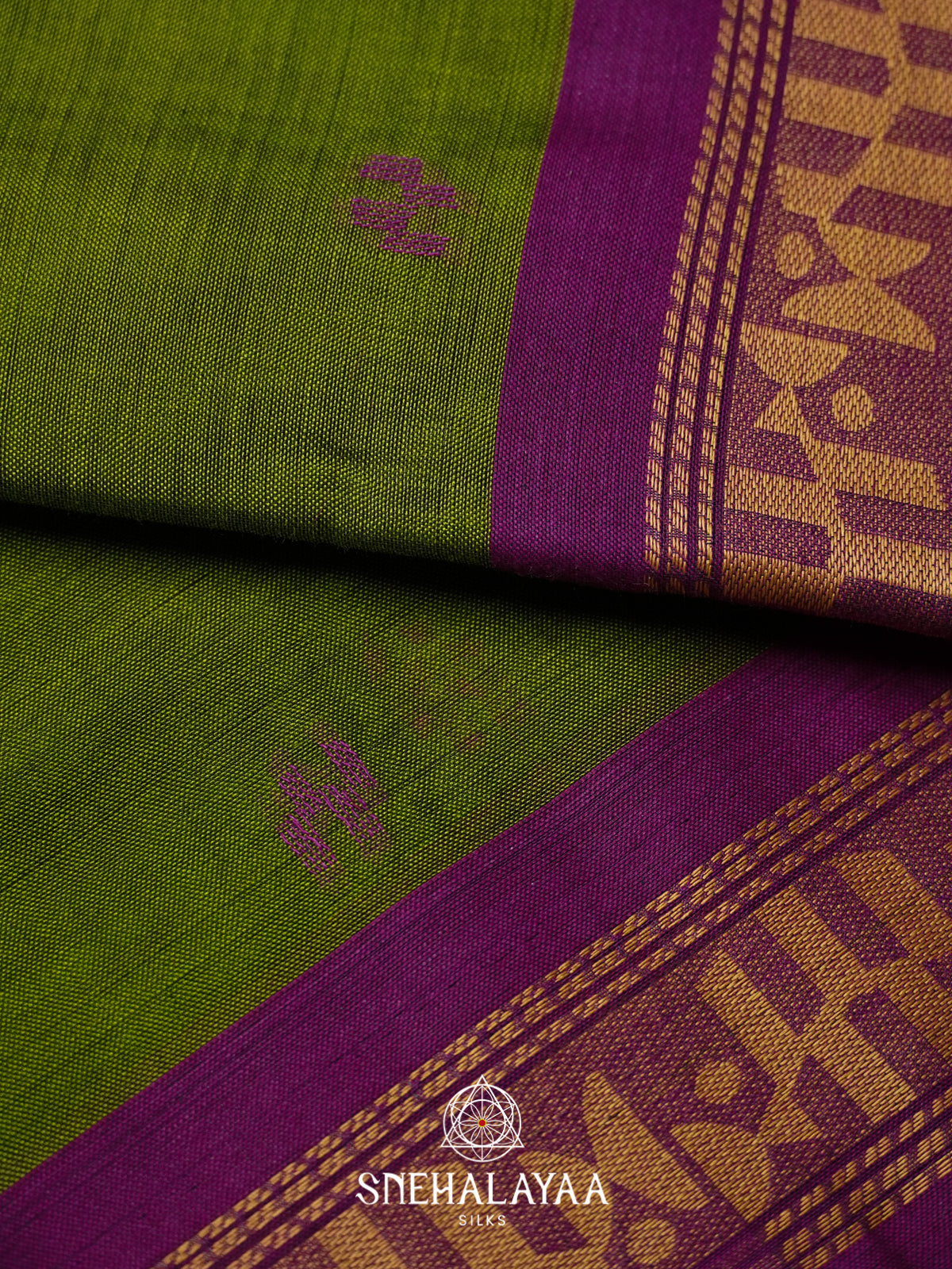Green Bengal Cotton Saree