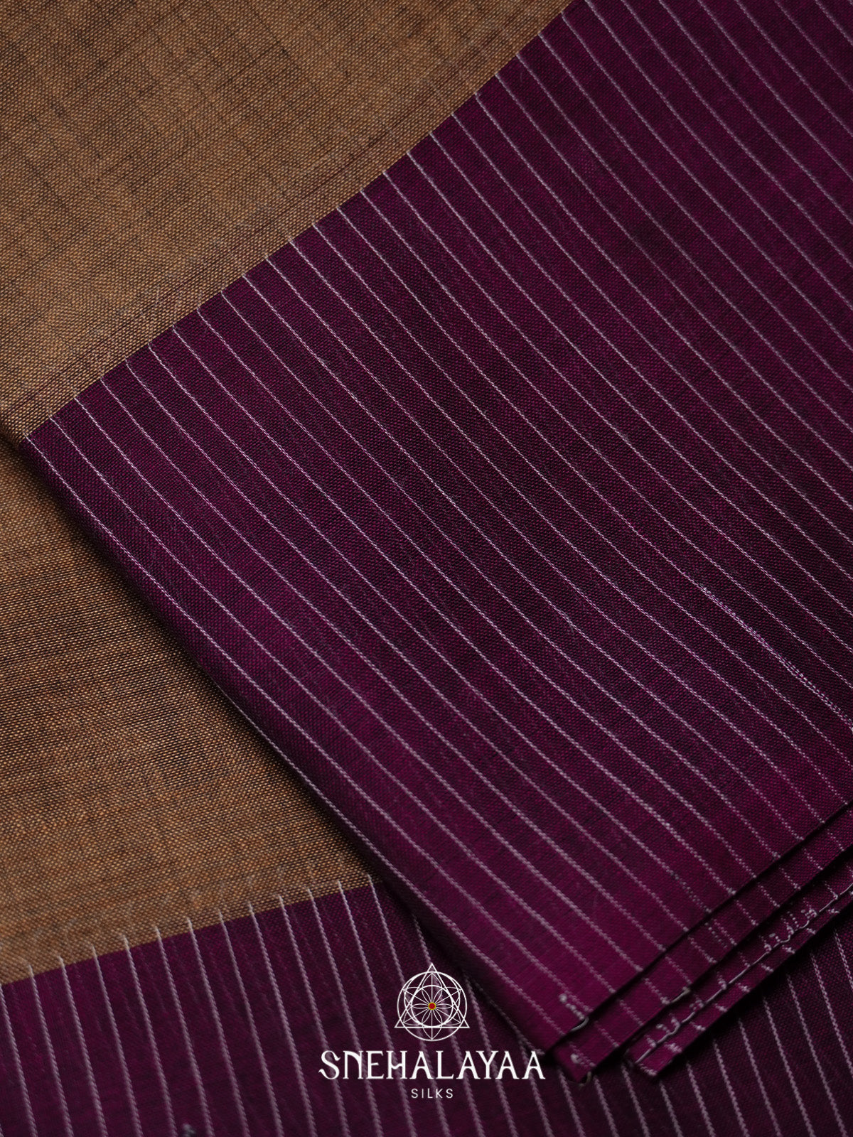 Brown Bengal Cotton Saree
