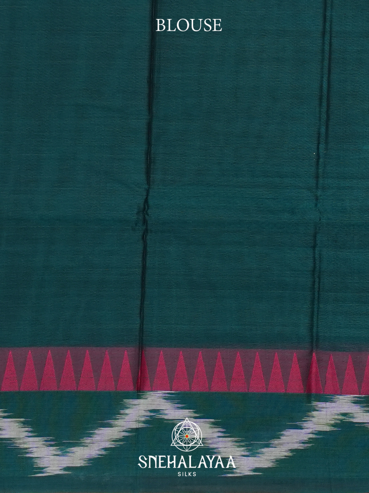 Magenta Bengal Cotton Saree