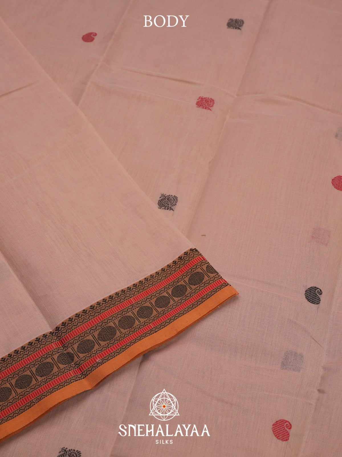 Off White Kanchi Cotton Saree