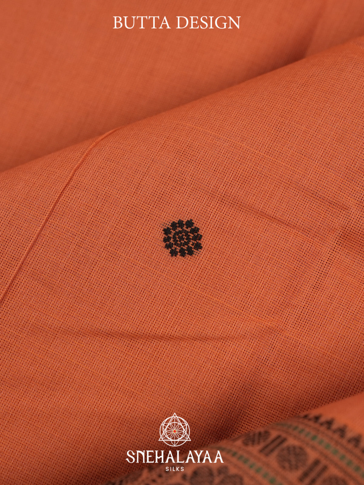 Pale Orange Kanchi Cotton Saree