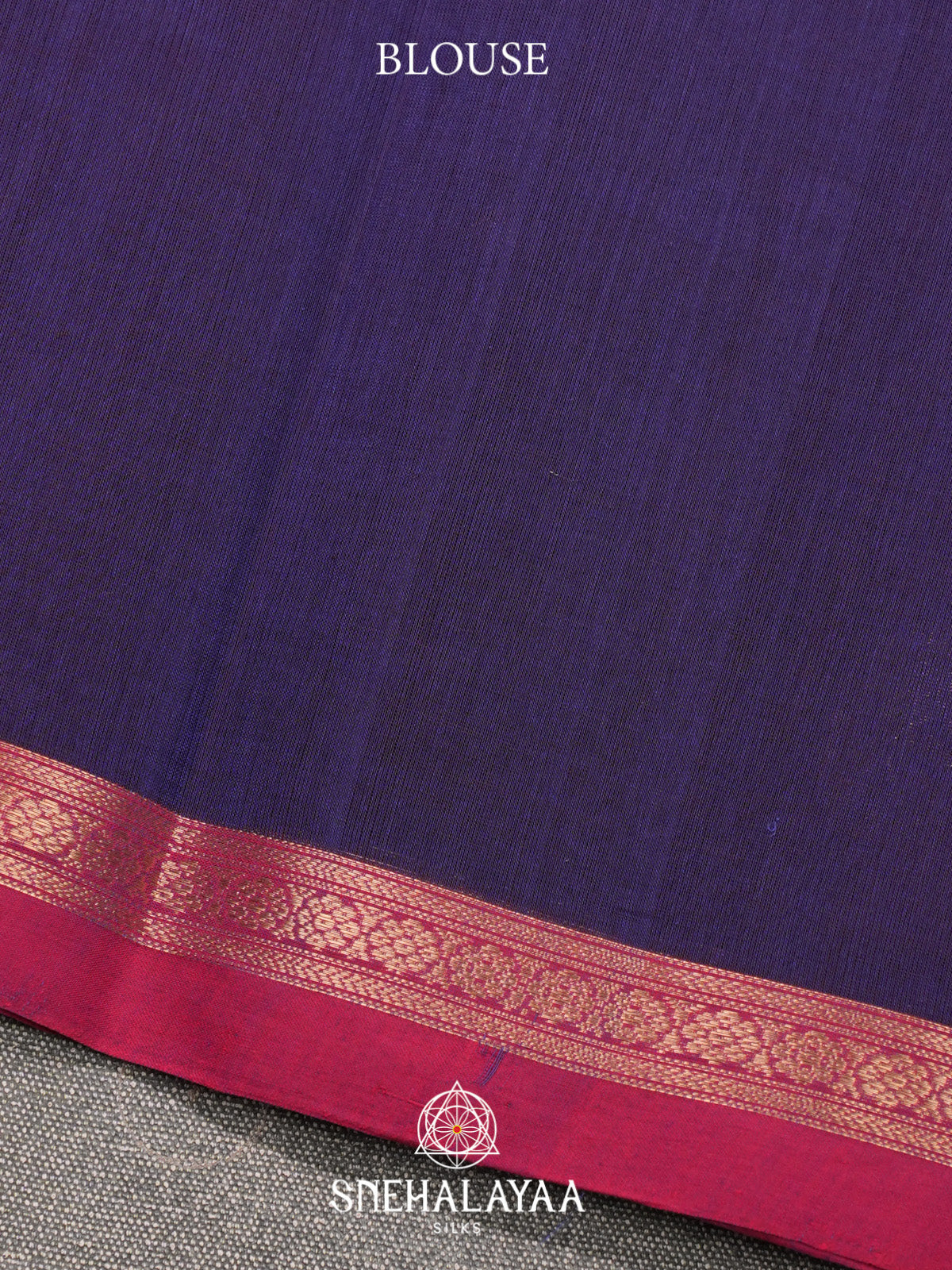 Purple Kanchi Cotton Saree