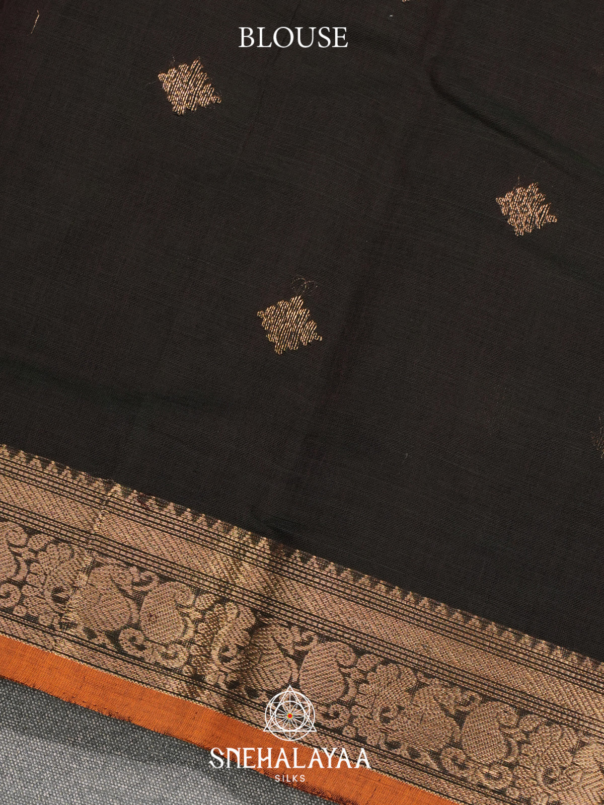 Forest Green Kanchi Cotton Saree