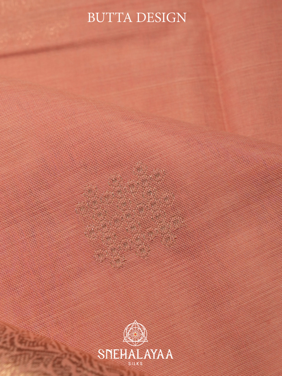Pale Peach Kanchi Cotton Saree