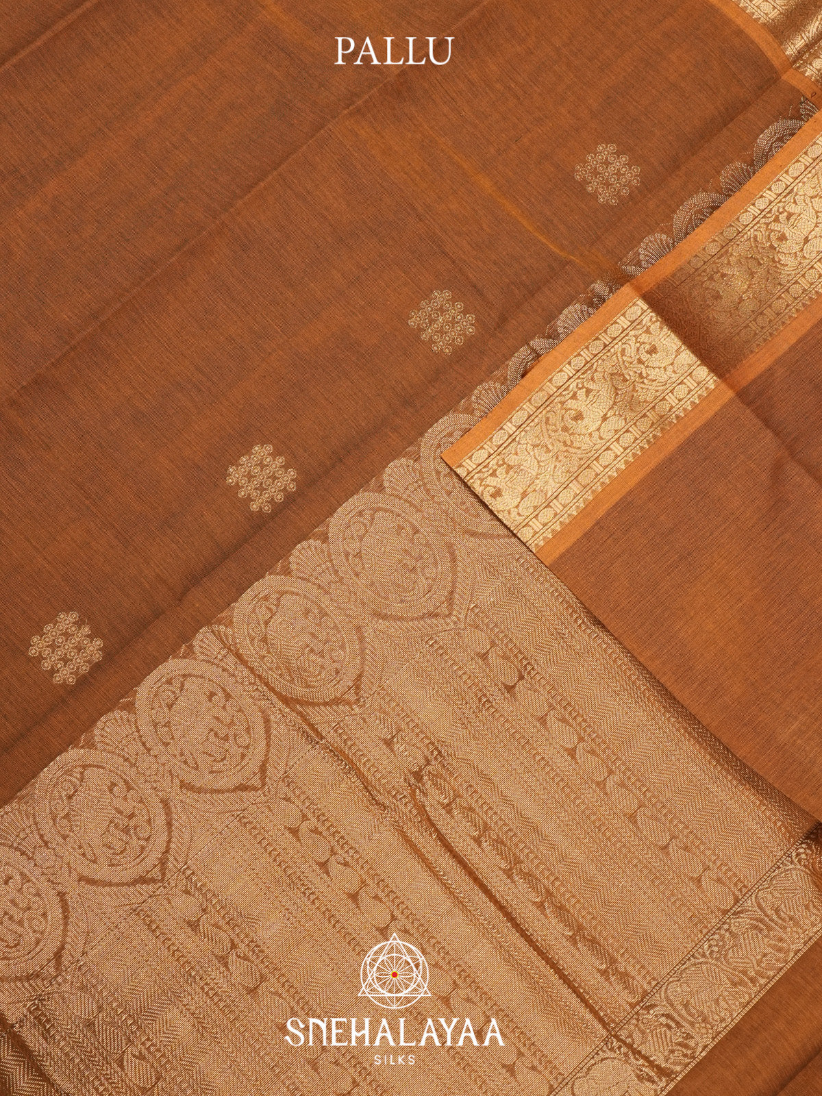Mustard Yellow Kanchi Cotton Saree