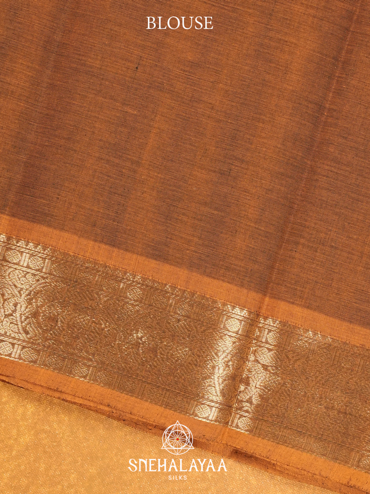 Mustard Yellow Kanchi Cotton Saree