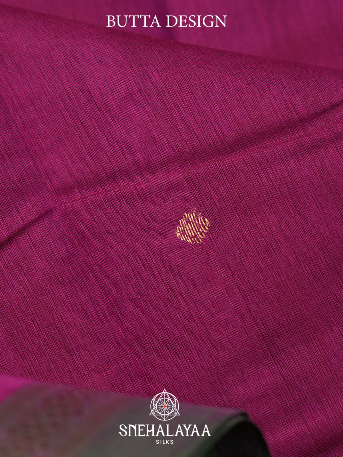 Magenta Kanchi Cotton Saree