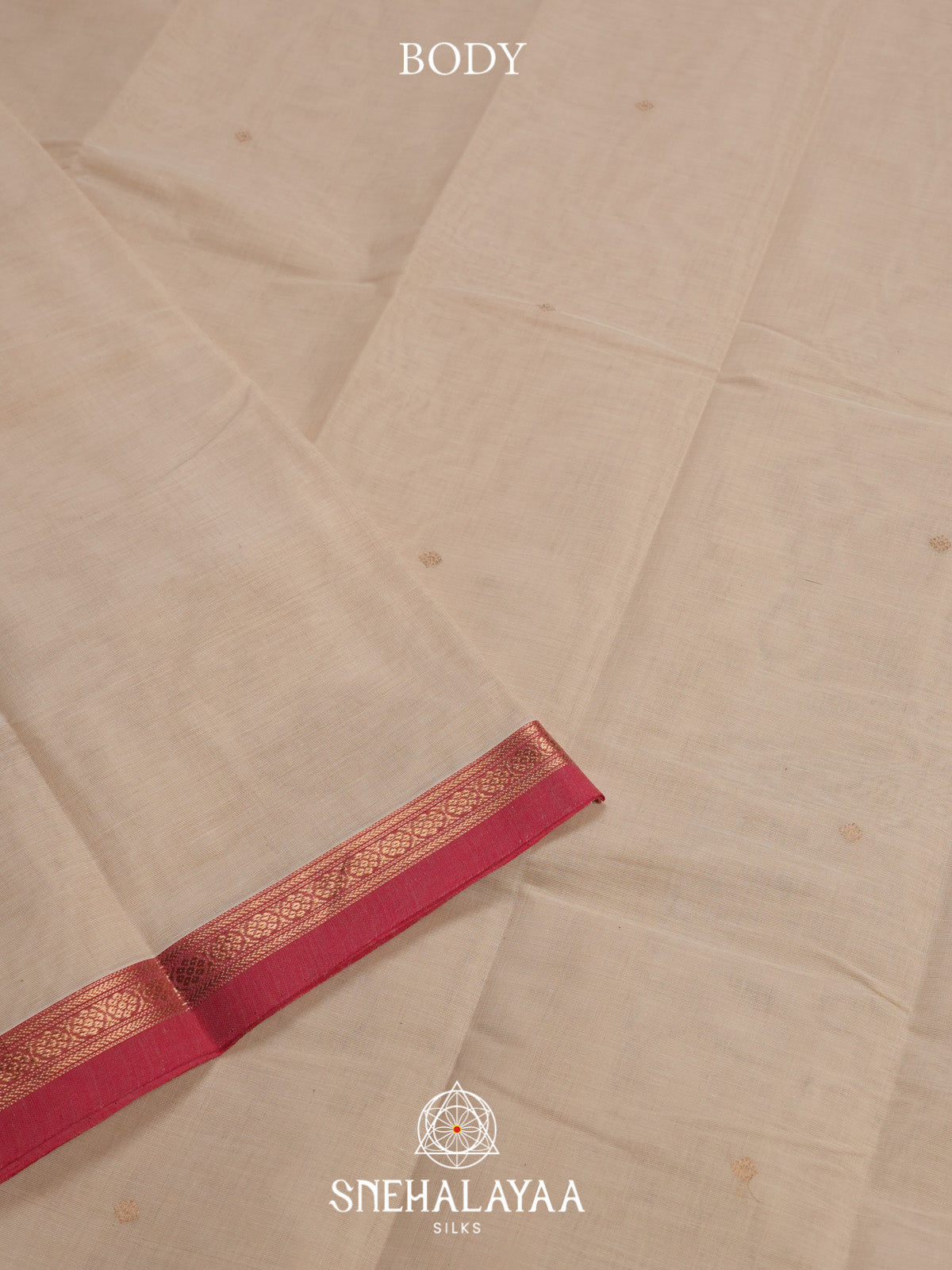 Off White Kanchi Cotton Saree