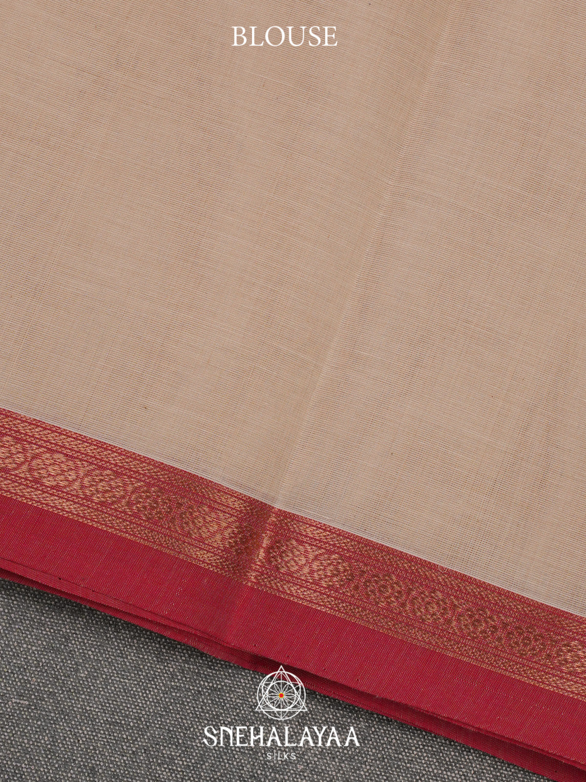 Off White Kanchi Cotton Saree