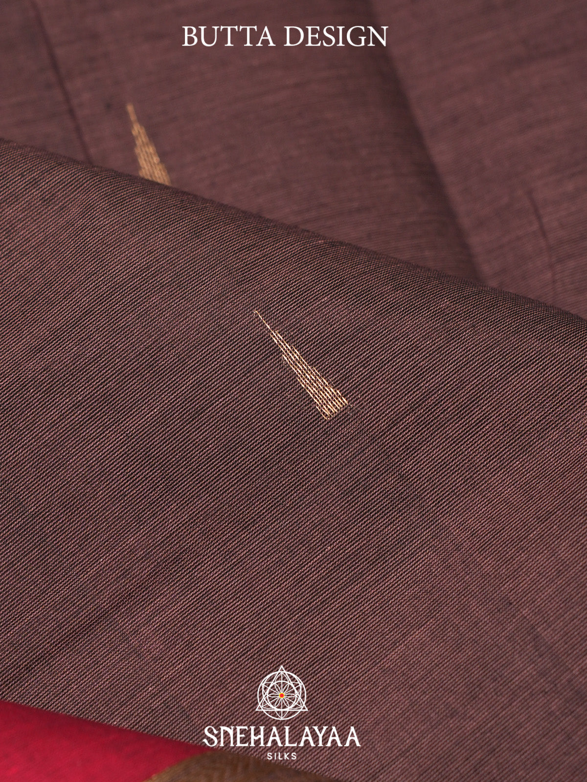 Brown Kanchi Cotton Saree